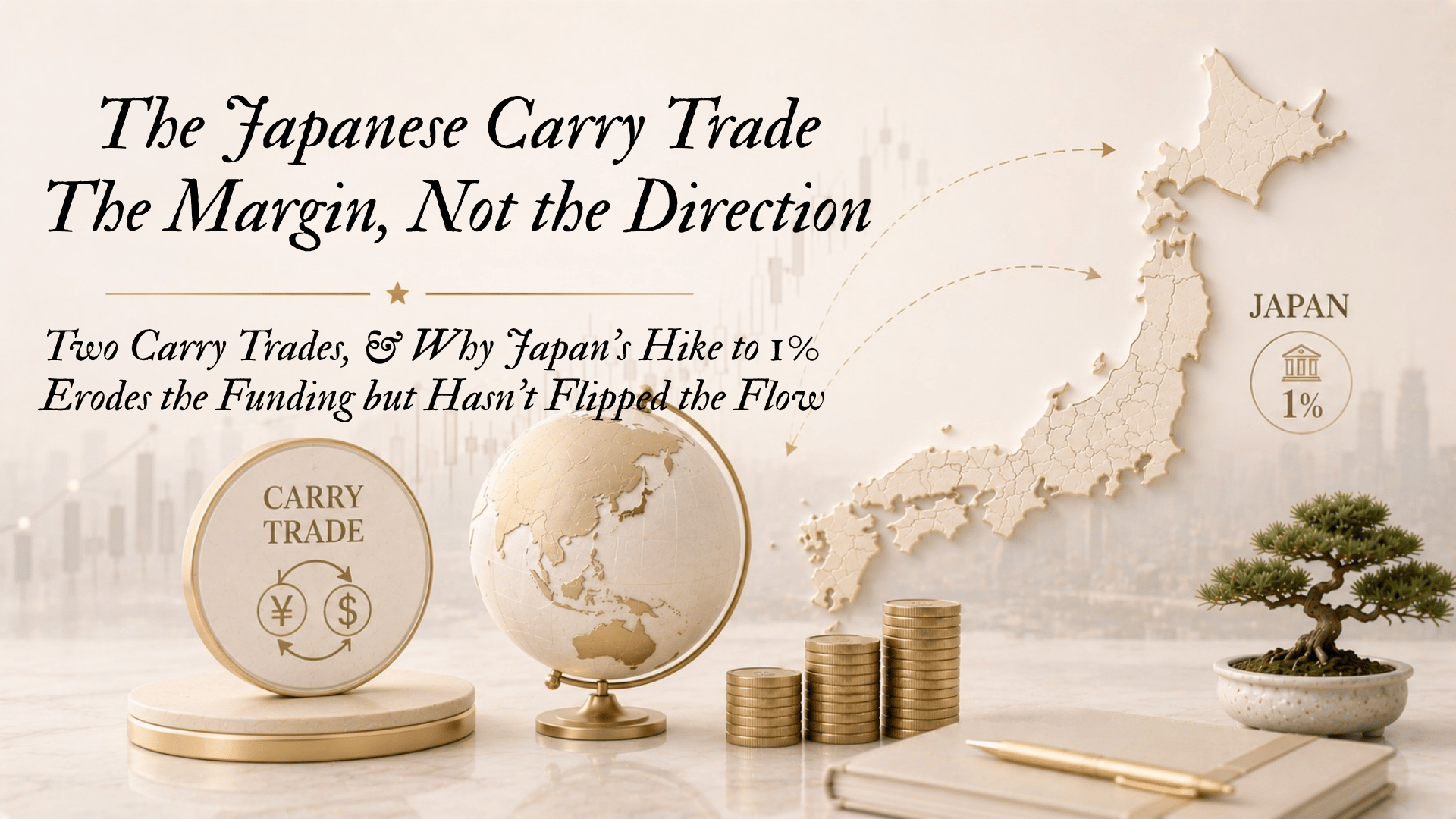 The Japanese Carry Trade | Why Japan’s Hike to 1% Erodes the Funding but Hasn’t Flipped the Flow