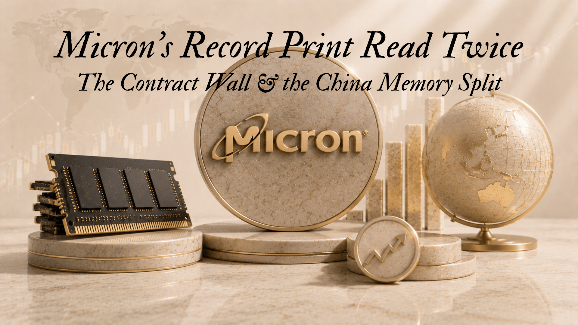 Micron's Record Print, Read Twice | The Contract Wall and the China Memory Split
