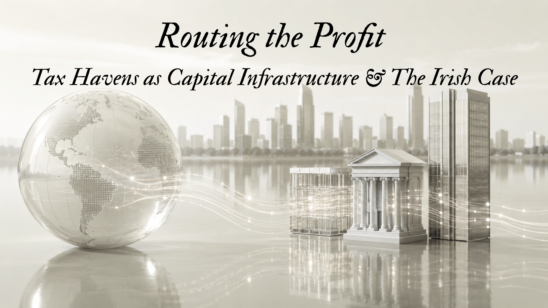 Routing the Profit | Tax Havens as Capital Infrastructure &amp; The Irish Case