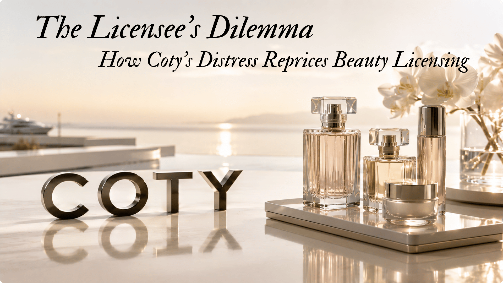 The Licensee's Dilemma | How Coty's Distress Reprices Beauty Licensing