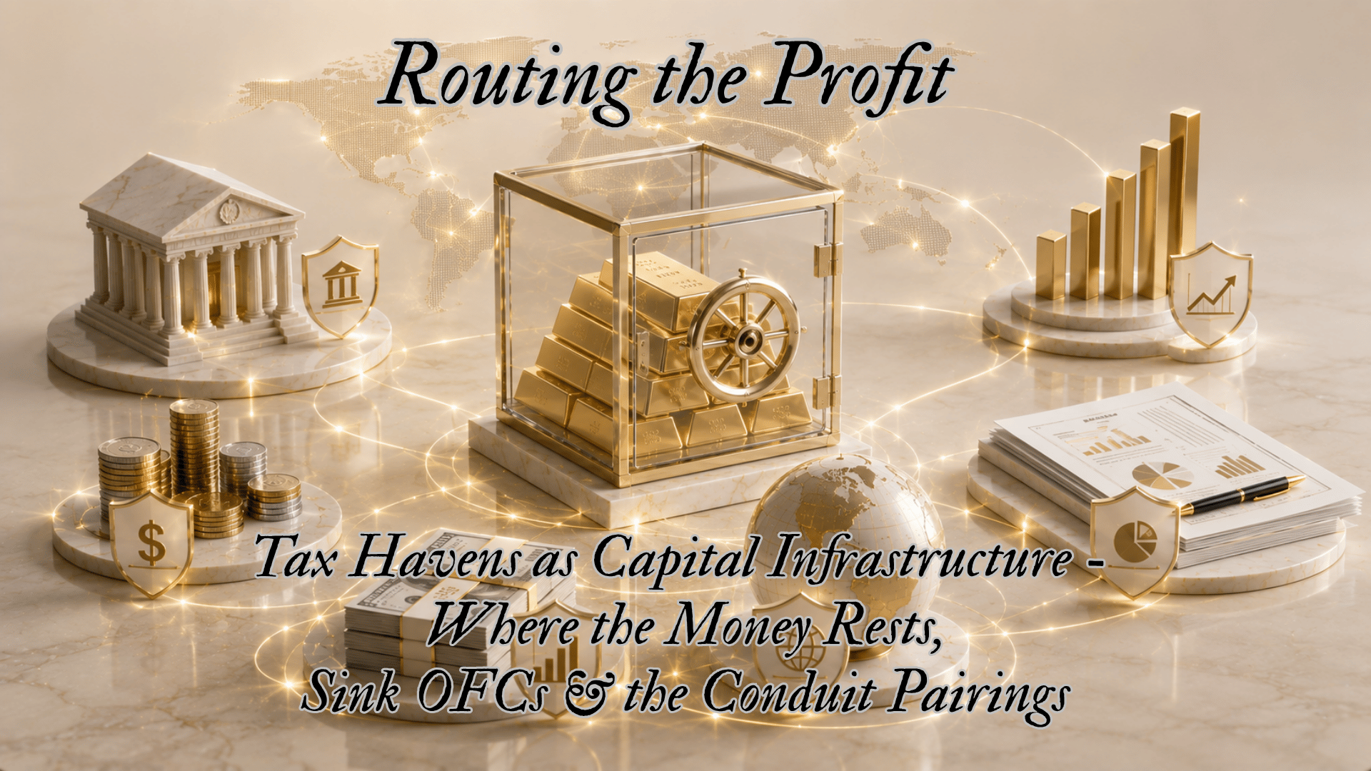Routing the Profit | Tax Havens as Capital Infrastructure - Where the Money Rests, Sink OFCs &amp; the Conduit Pairings