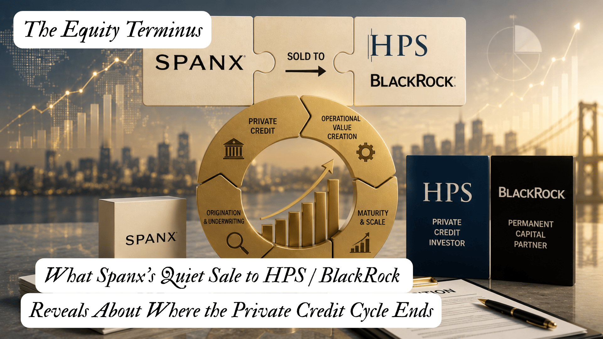 The Equity Terminus | What Spanx's Quiet Sale to HPS / BlackRock Reveals about Private Credit Cycle