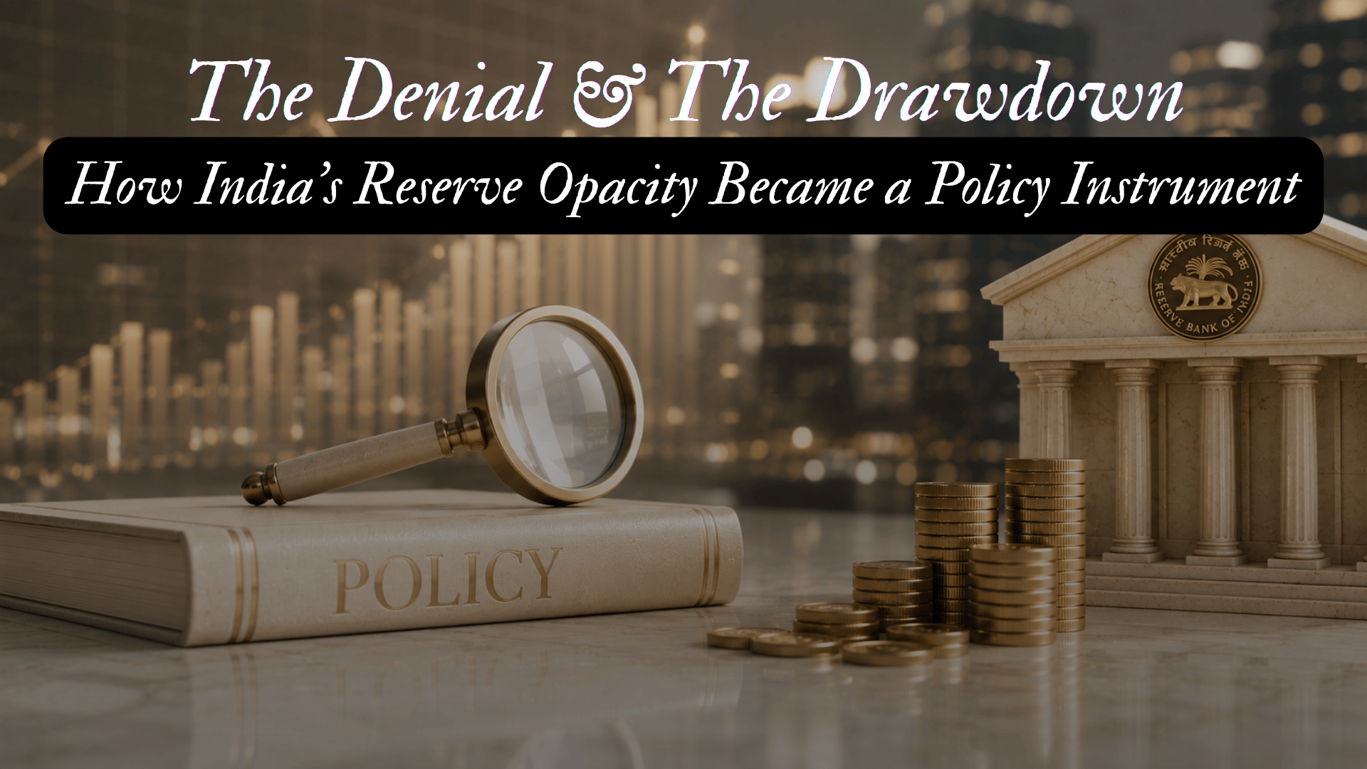 The Denial &amp; the Drawdown | How India's Reserve Opacity Became a Policy Instrument