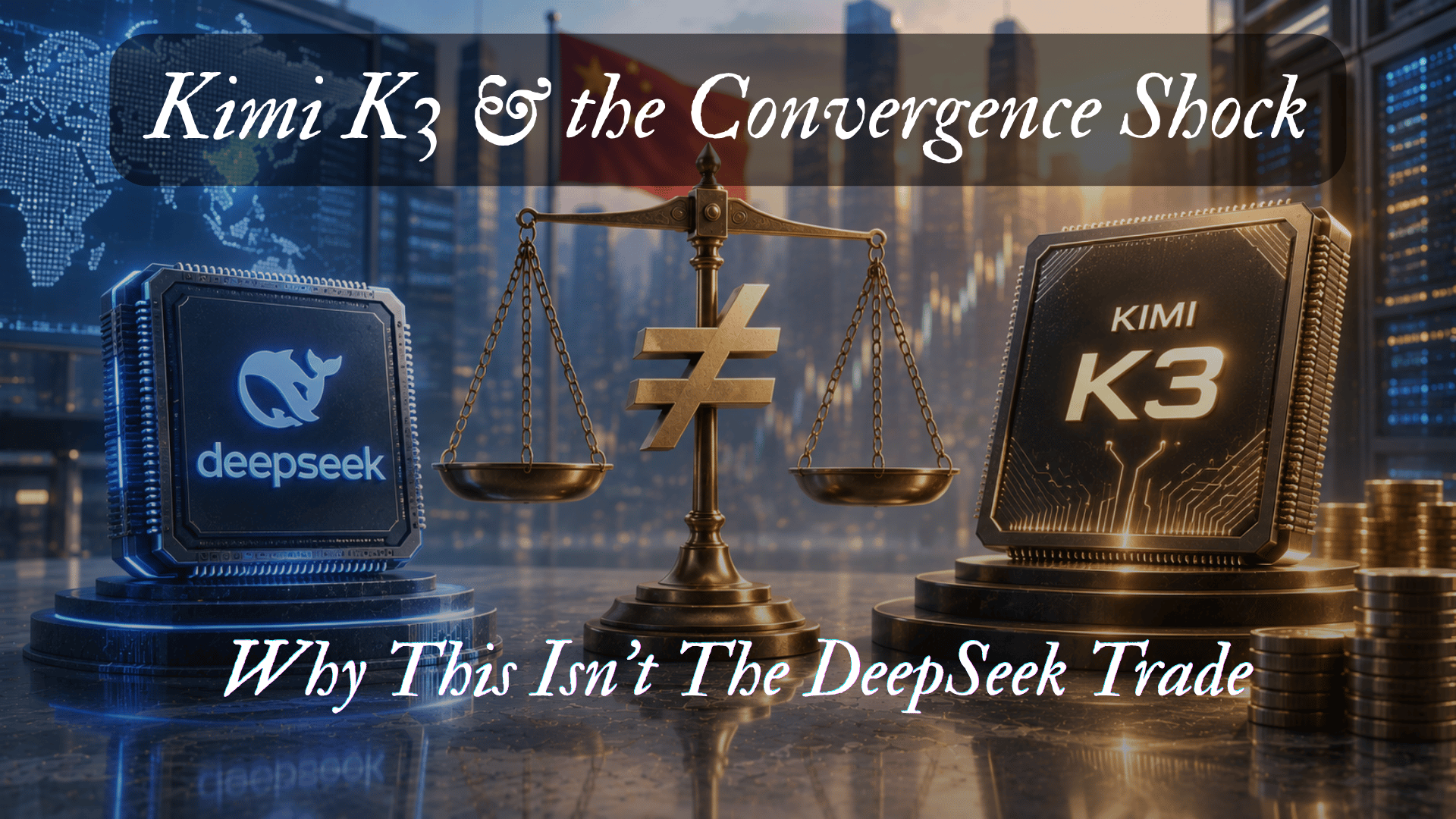Kimi K3 &amp; the Convergence Shock | Why This Isn't the DeepSeek Trade