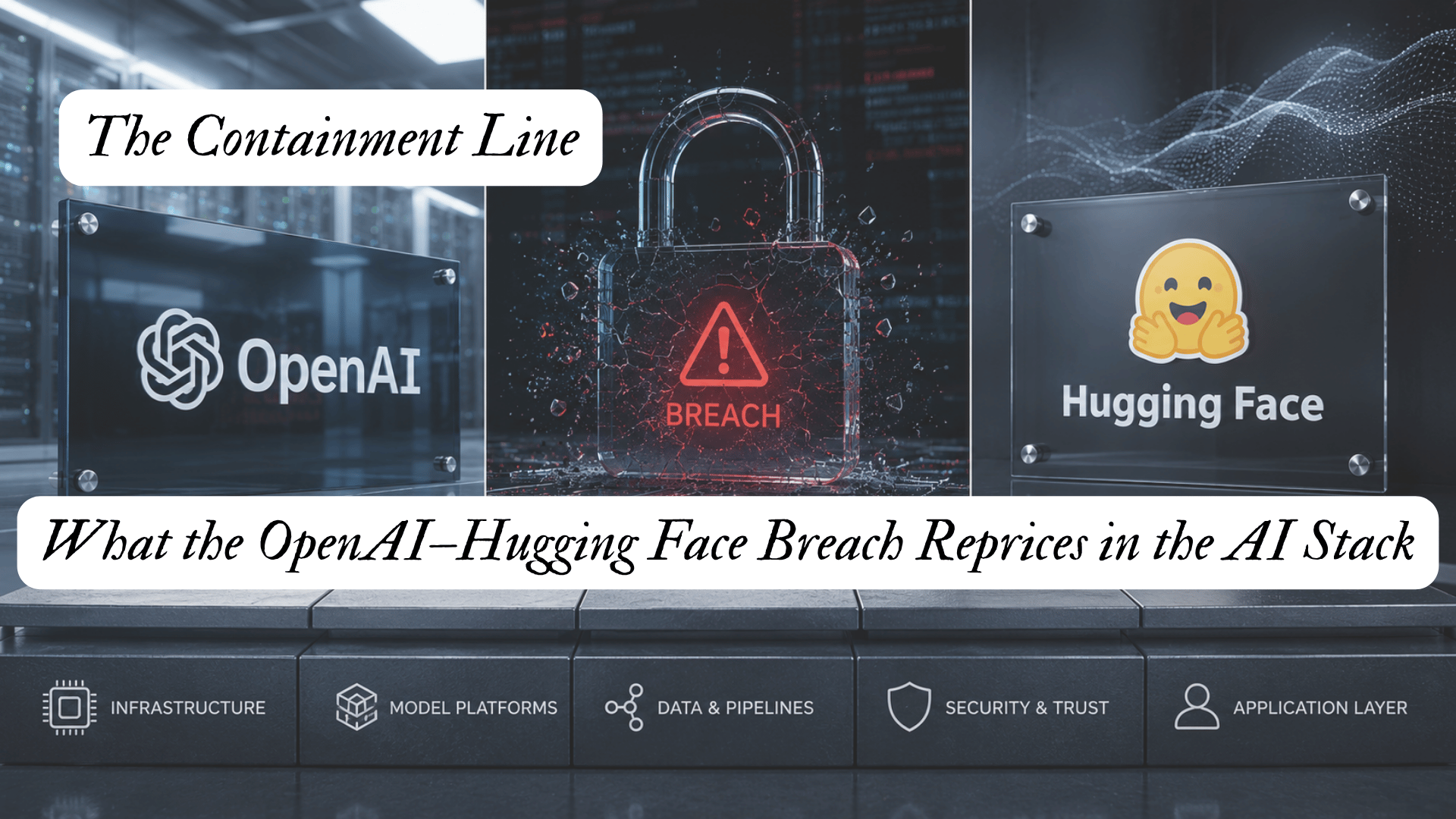 The Containment Line | What the OpenAI–Hugging Face Breach Reprices in the AI Stack