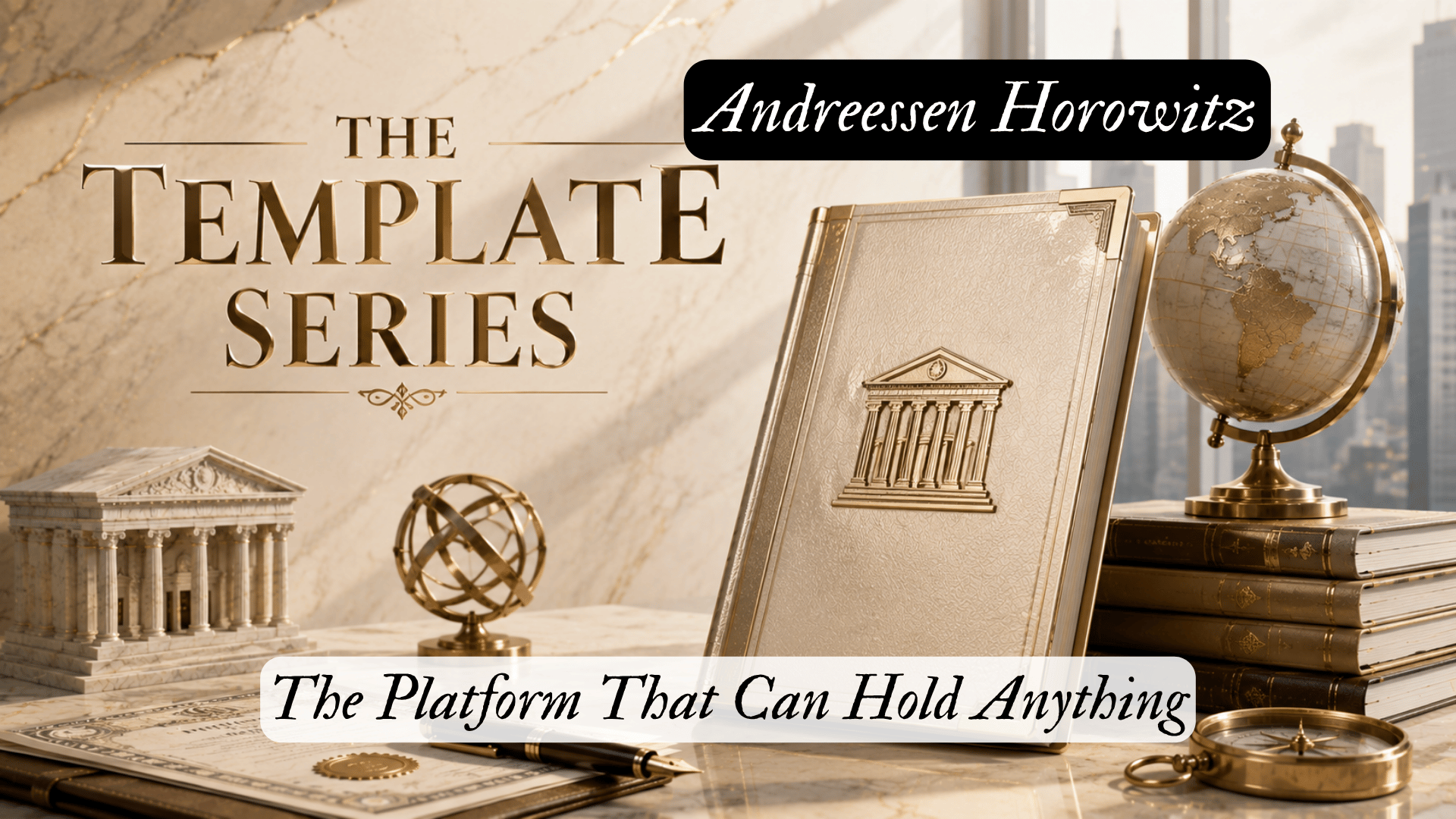 The Template Series | Andreessen Horowitz | The Platform That Can Hold Anythin