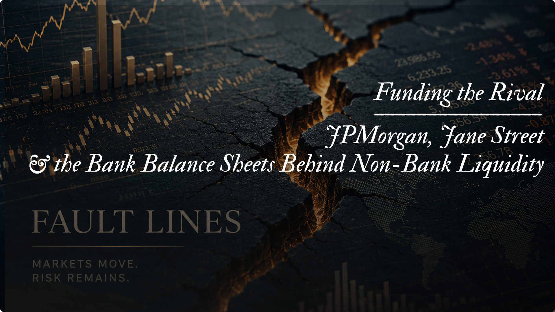 JPMorgan, Jane Street, &amp; the Bank Balance Sheets Behind Non-Bank Liquidity