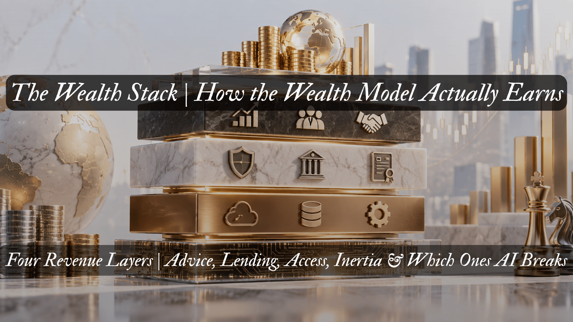 The Wealth Stack | How the Wealth Model Actually Earns | Four Revenue Layers &amp; Which Ones AI Breaks