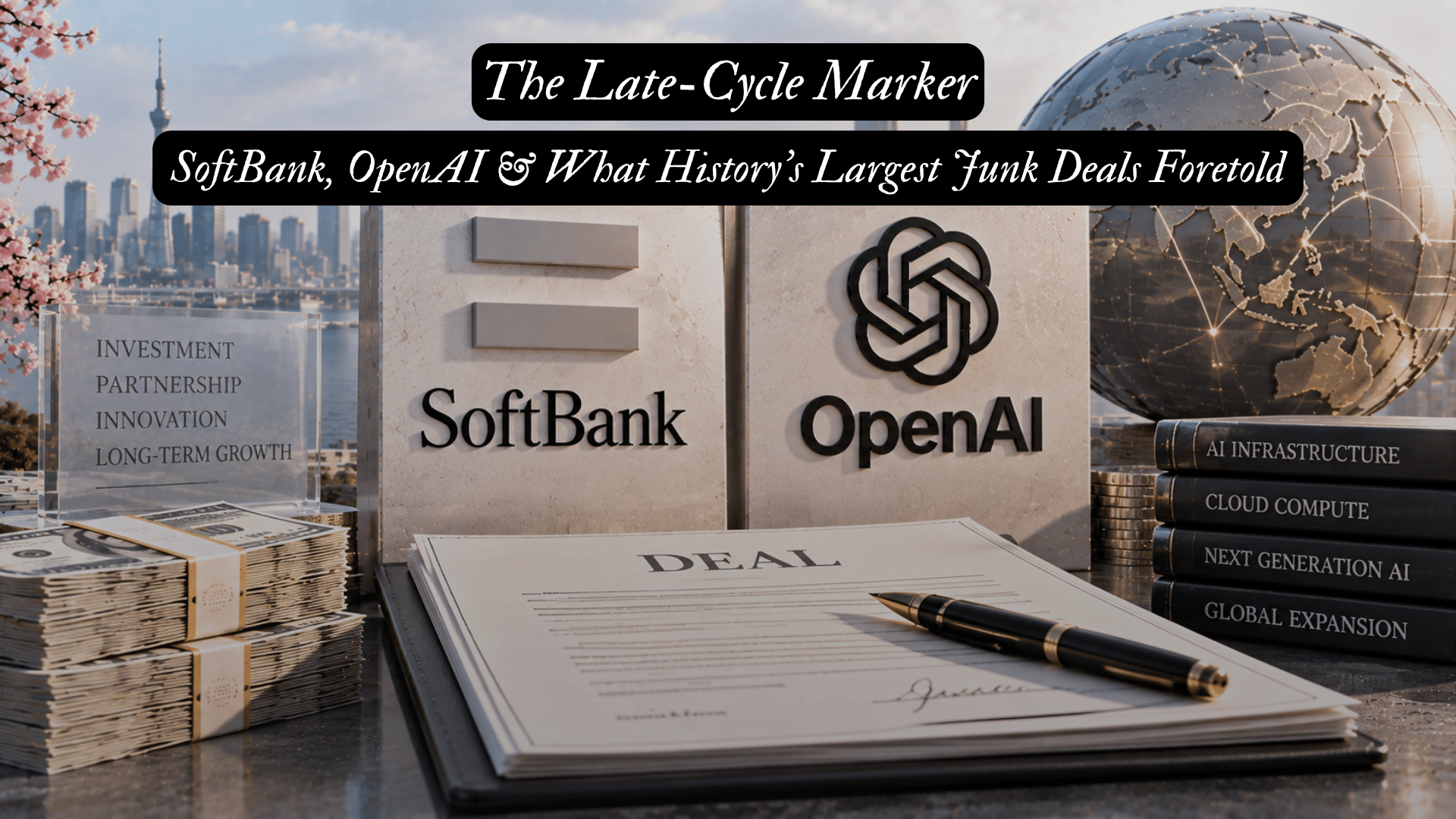 The Late-Cycle Marker | SoftBank, OpenAI &amp; What History's Largest Junk Deals Foretold