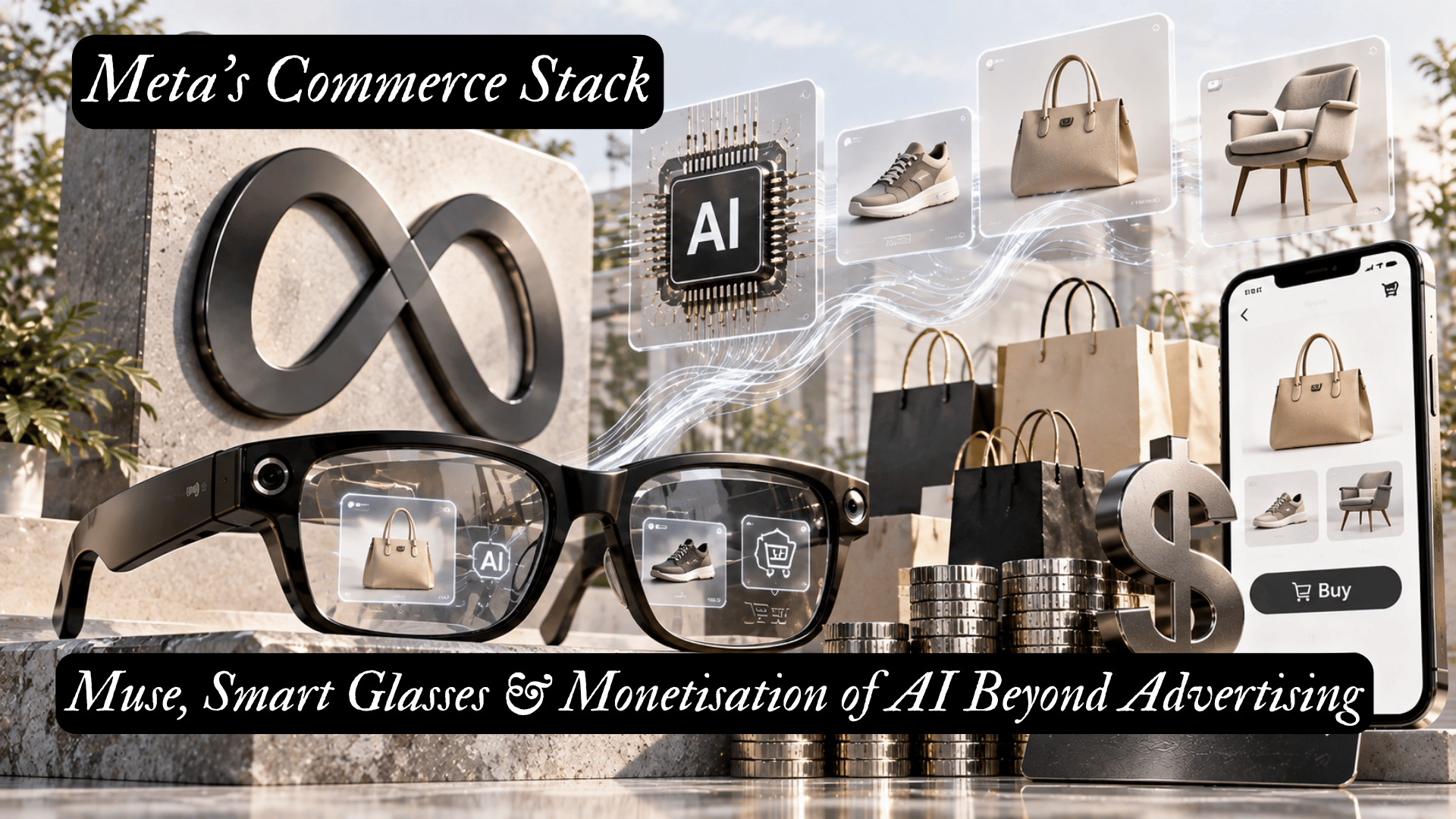 Meta's Commerce Stack | Muse, Smart Glasses &amp; Monetisation of AI Beyond Advertising