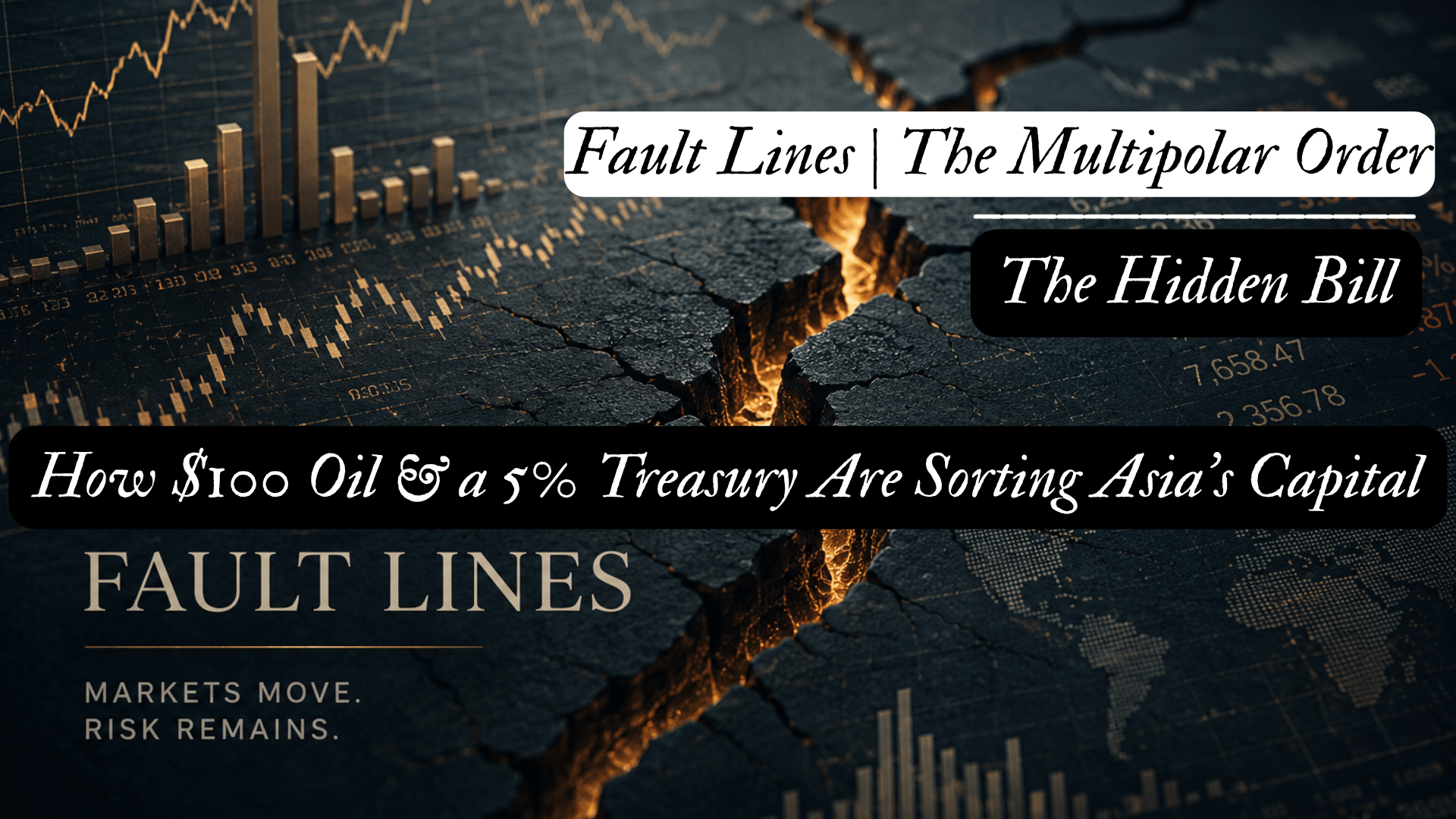 The Hurdle-Rate Order | How $100 Oil &amp; a 5% Treasury Are Sorting Asia’s Capital | Fault Lines Series