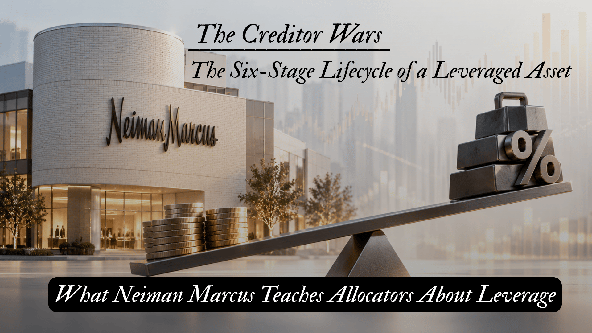 The Creditor Wars | The Six-Stage Lifecycle of a Leveraged Asset | What Neiman Marcus Teaches Allocators About Leverage