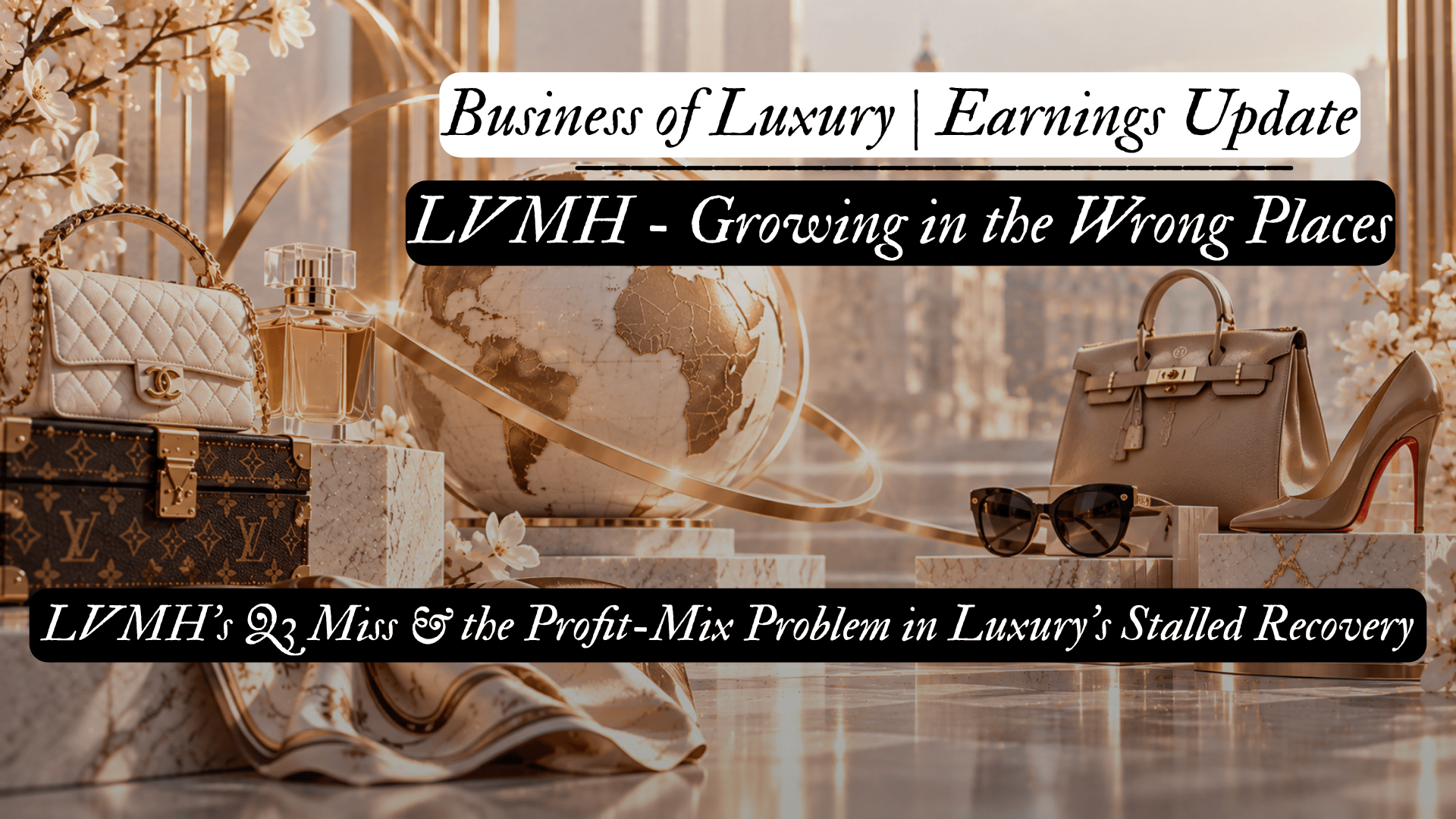 Business of Luxury | Earnings Update LVMH - Growing in the Wrong Places | LVMH’s Q3 Miss &amp; the Profit-Mix Problem in Luxury’s Stalled Recovery