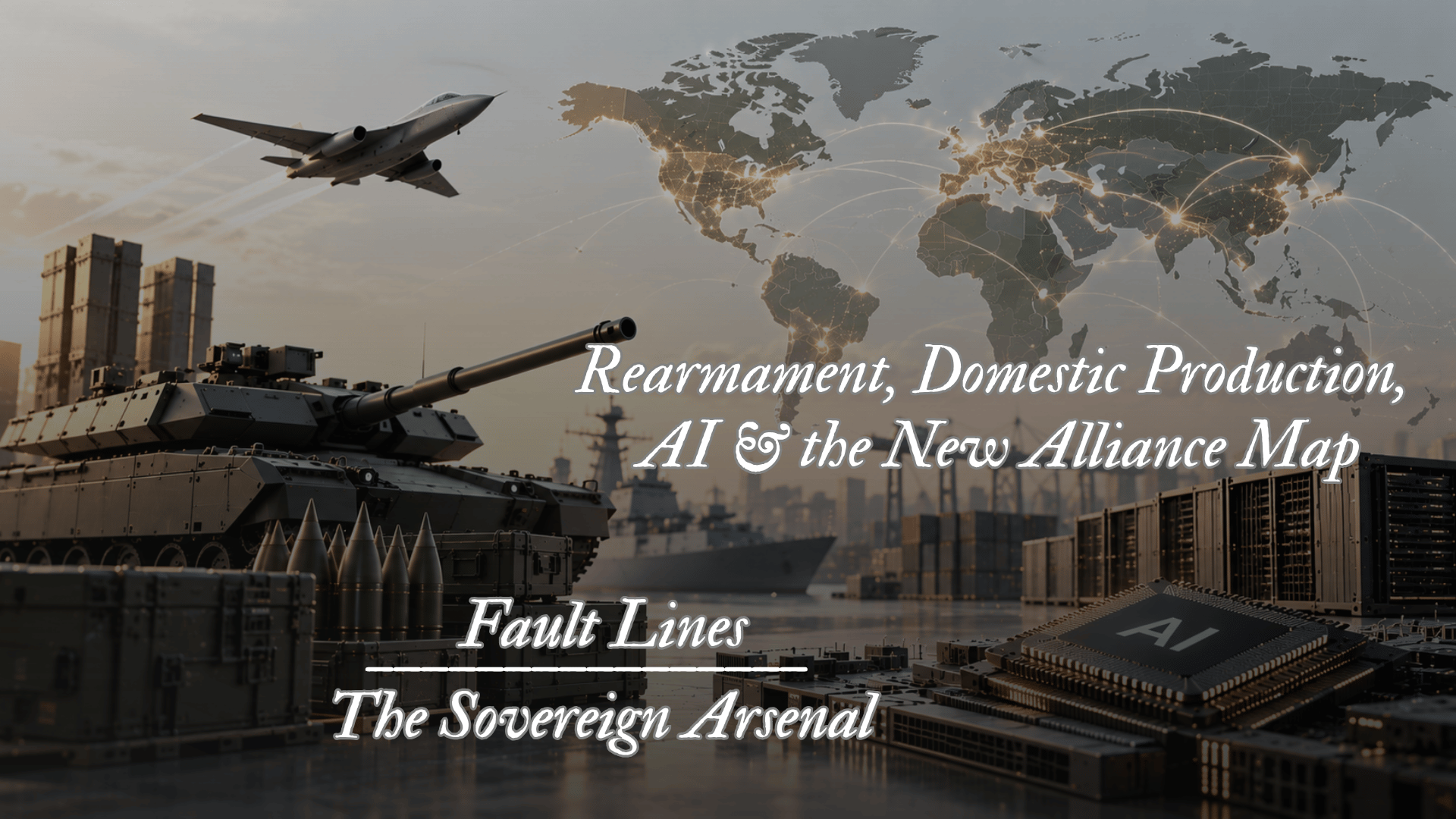 Fault Lines | The Sovereign Arsenal | Rearmament, Domestic Production, AI &amp; the New Alliance Map