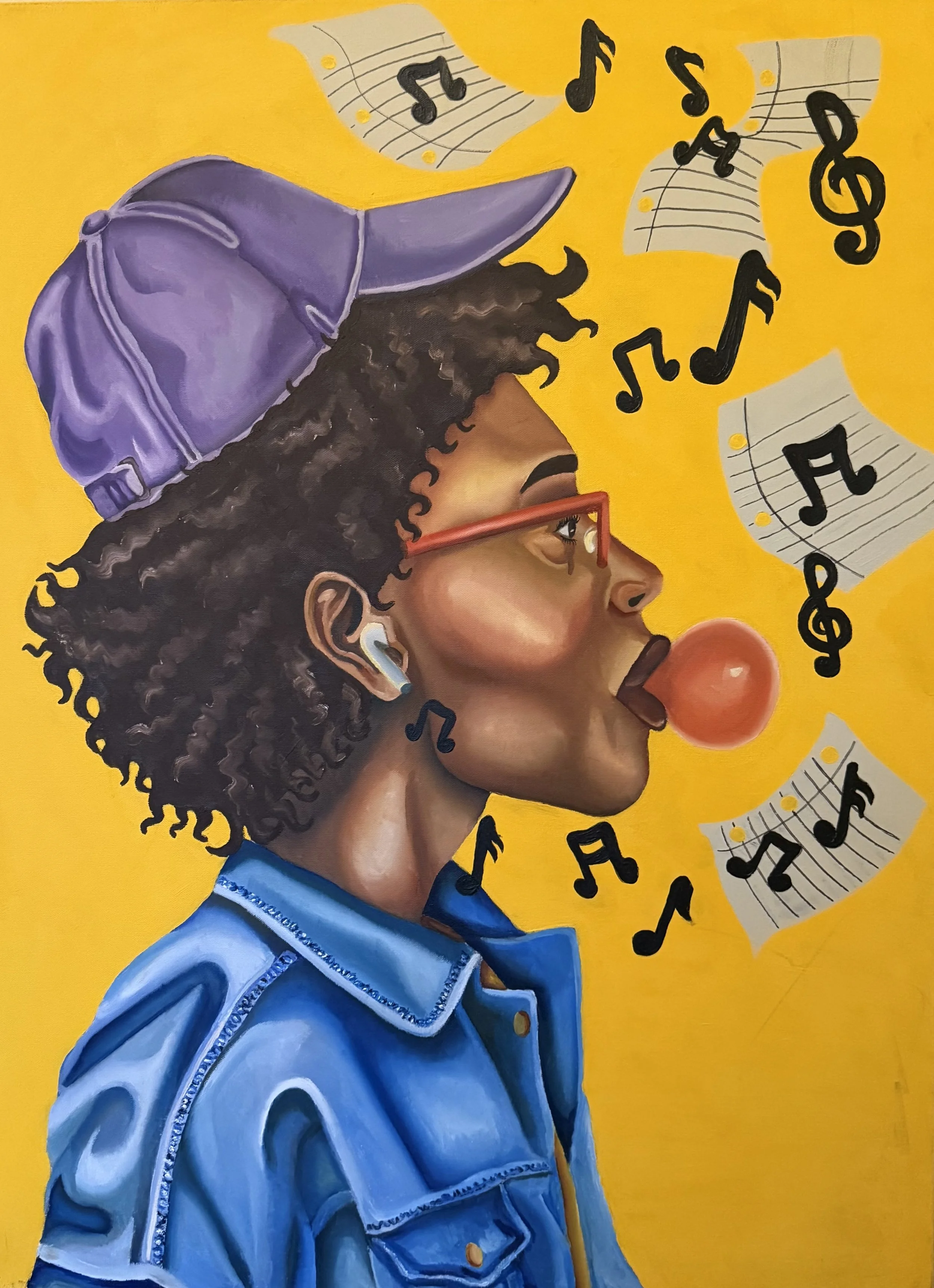 oil on canvas 30 x 40 