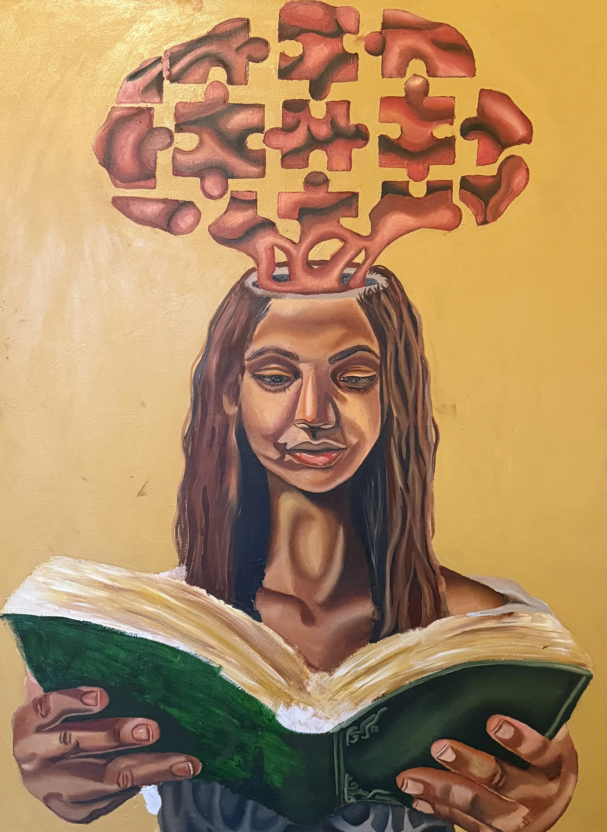 oil on canvas 30 x 40 