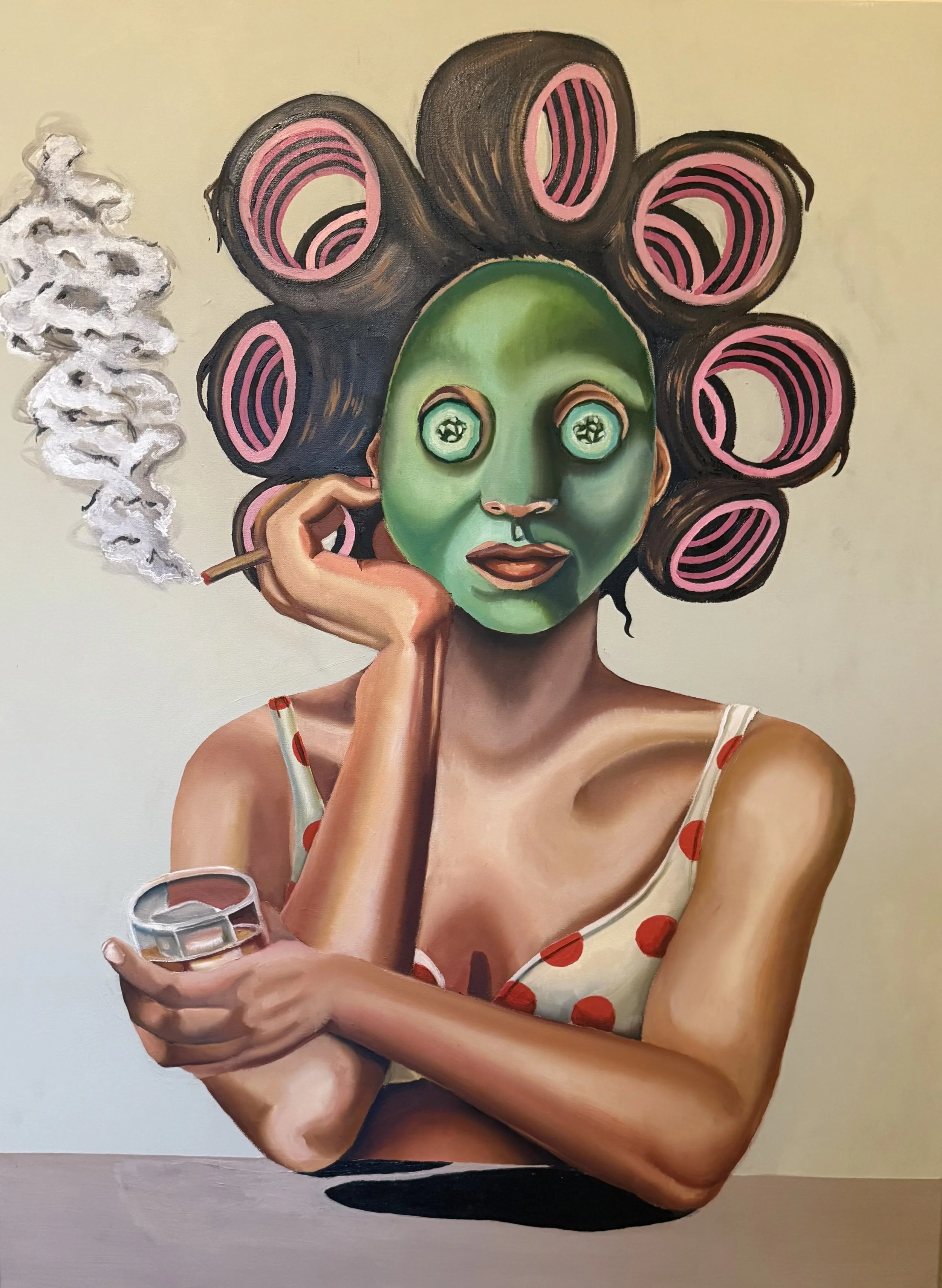 oil on canvas 30 x 40