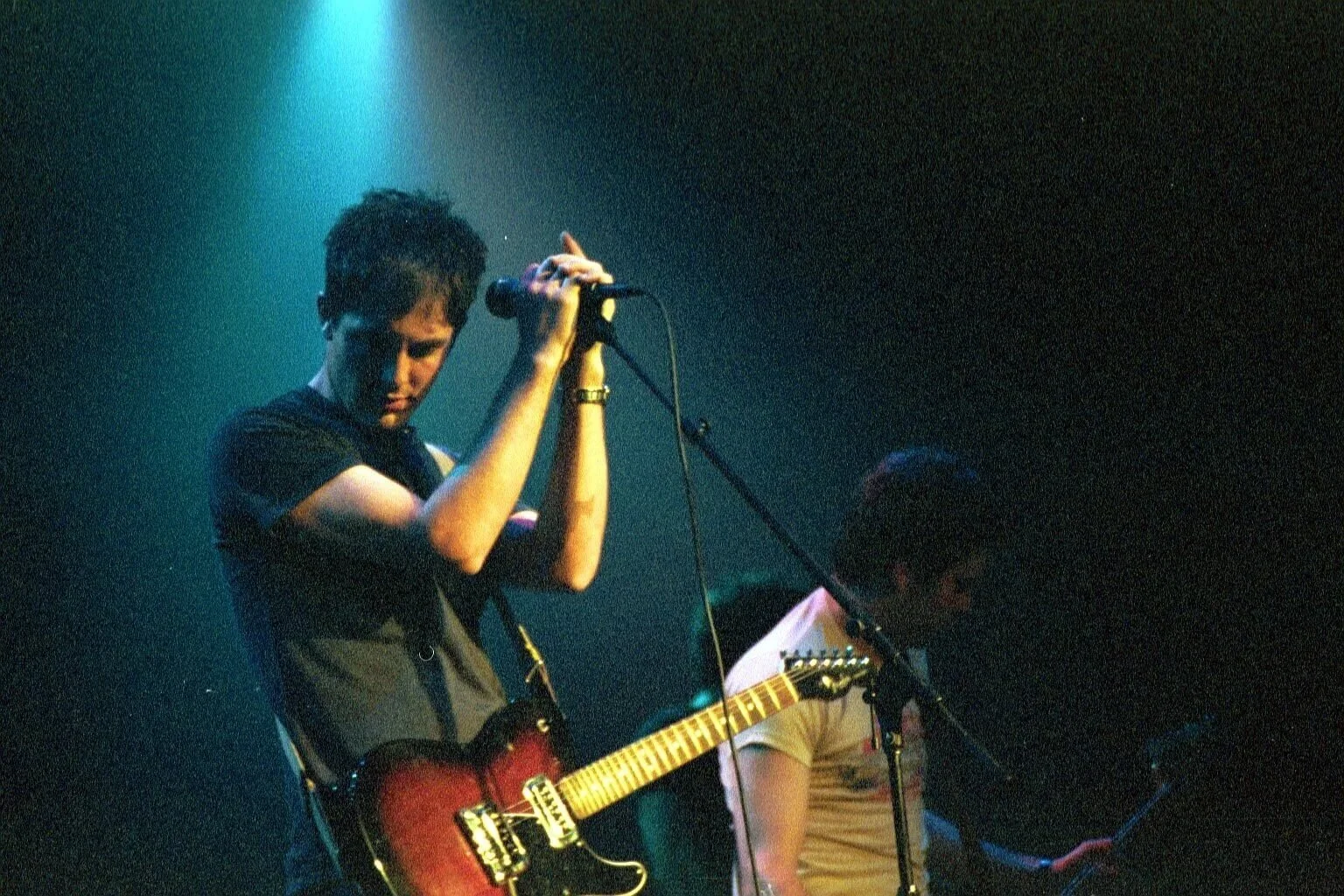 Noel Hartough performing live on stage