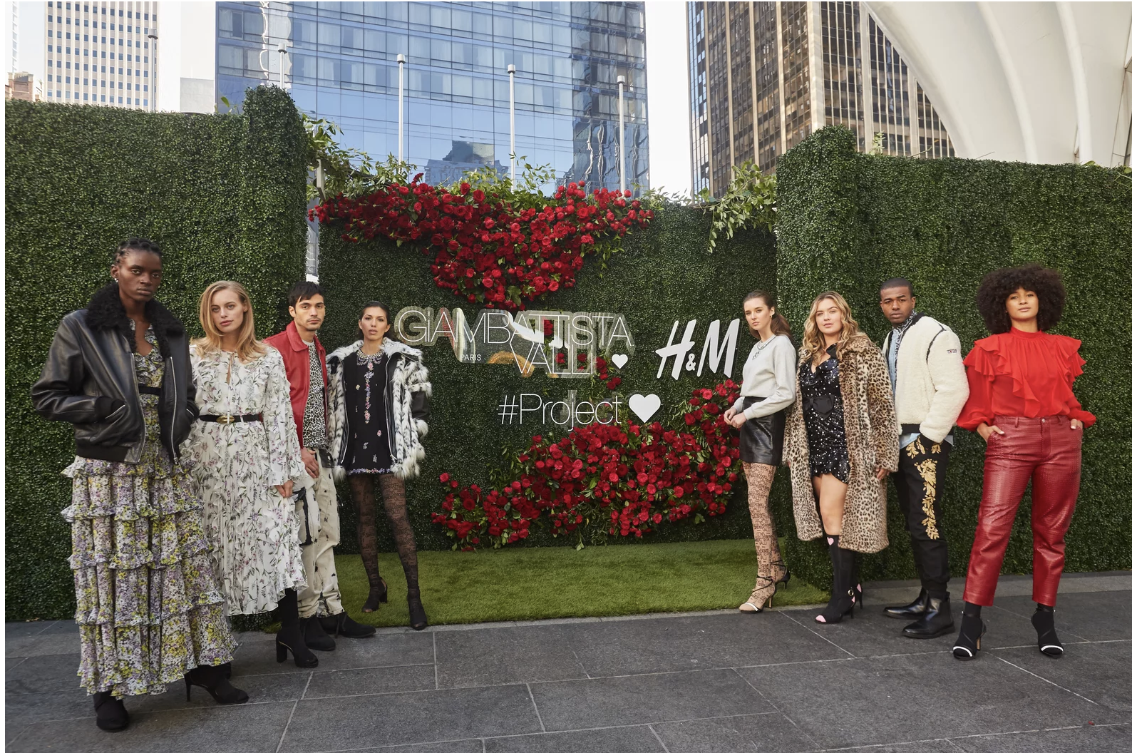 Clothes are what people wear, fashion is what they experience. For the launch of H&M's designer collaboration with Giambattista Valli, I identified the rising consumer desire for more engaging and participatory media. This influenced a "living sculpt