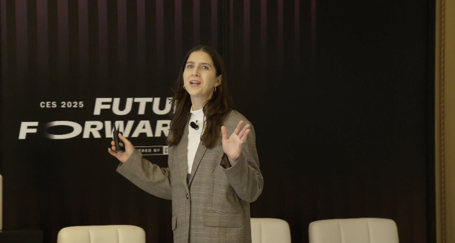 Representing Mediabrands with the IPG Media Lab at CES 2025. This Future of Food & Dining category disruption presentation explores emerging trends and technology transforming food. 