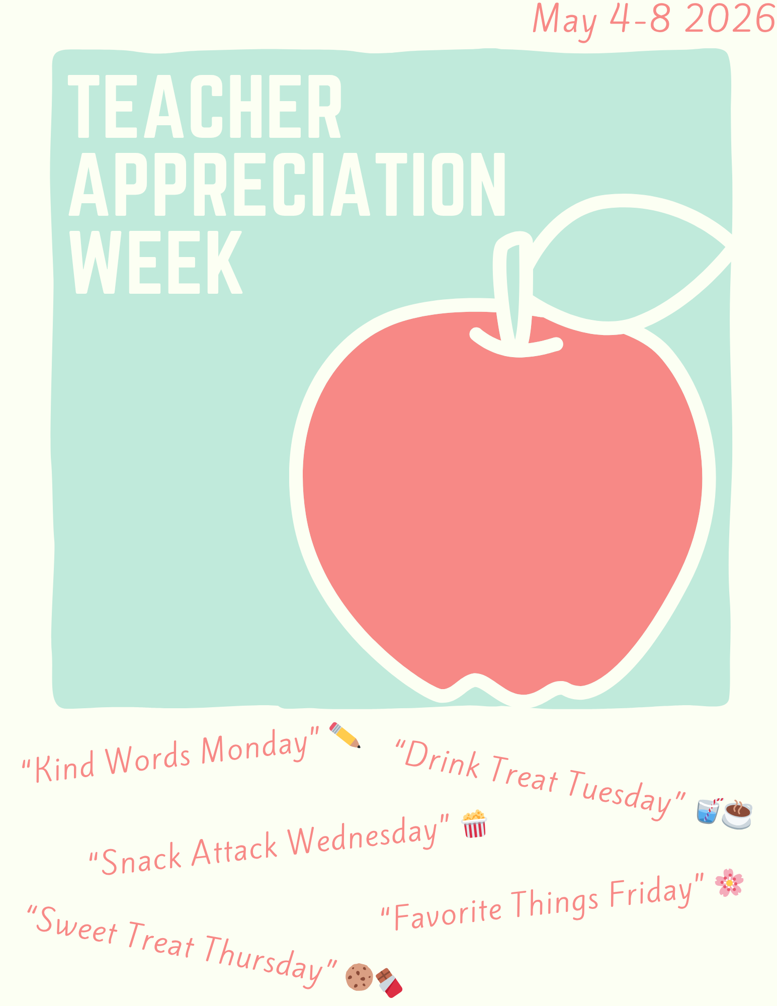 Teacher Appreciation Week