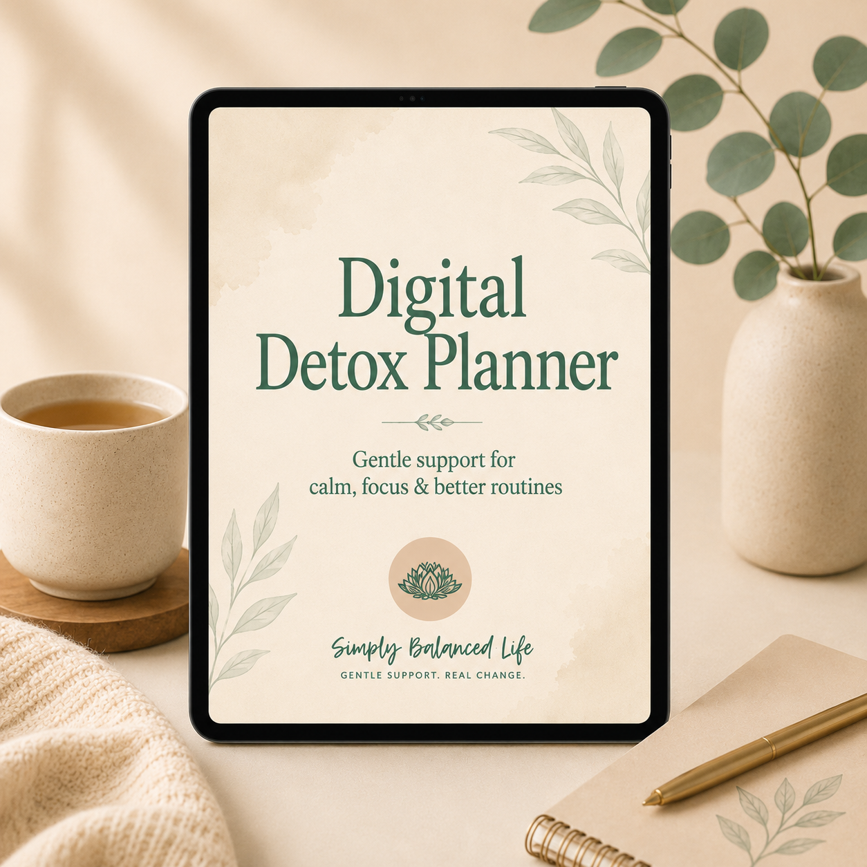 Digital Detox Planner