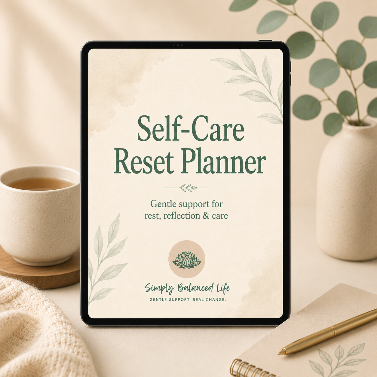 Self-Care Reset Planner