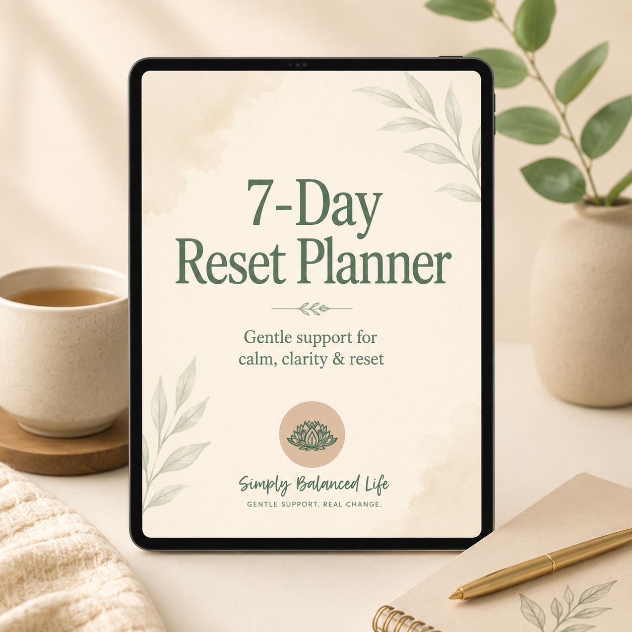 7-Day Reset Planner