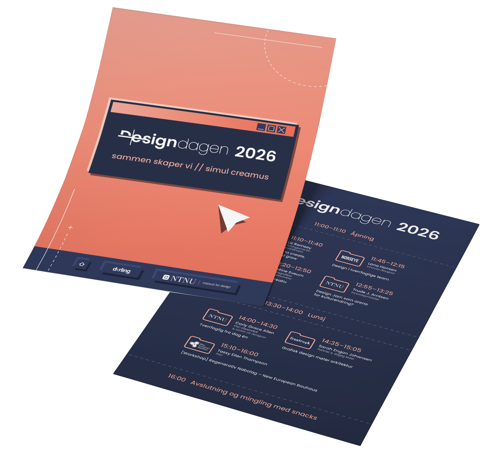 Brosjyre fra Designdagen 2026