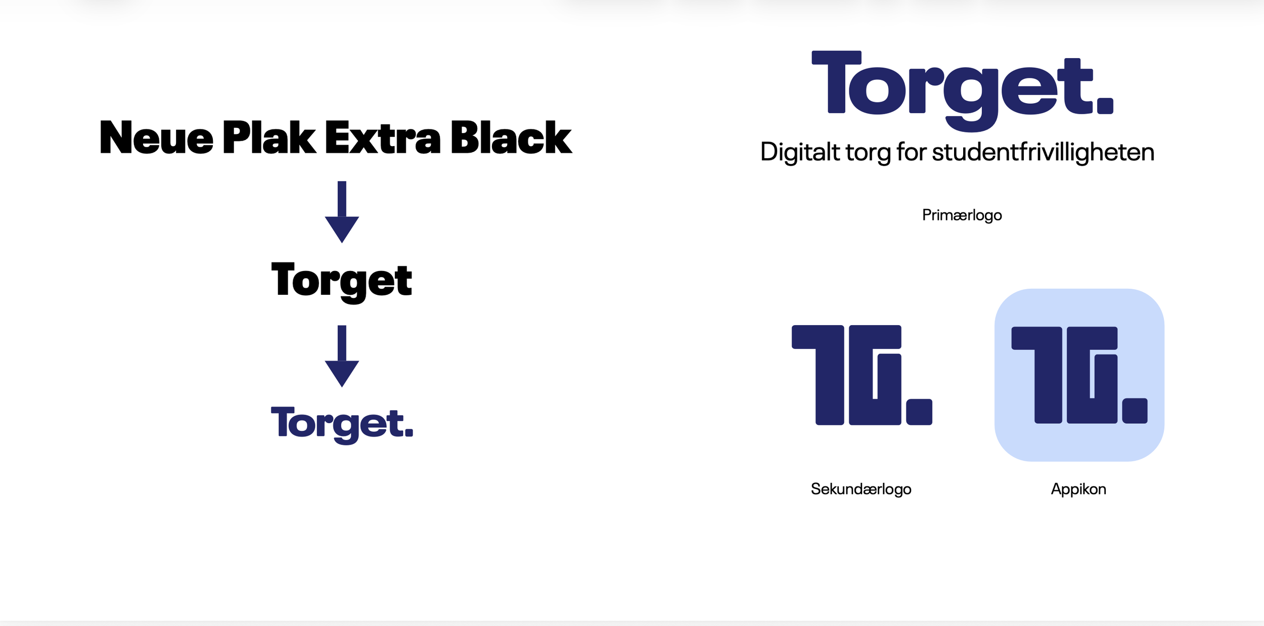 Logoen i designmanualen