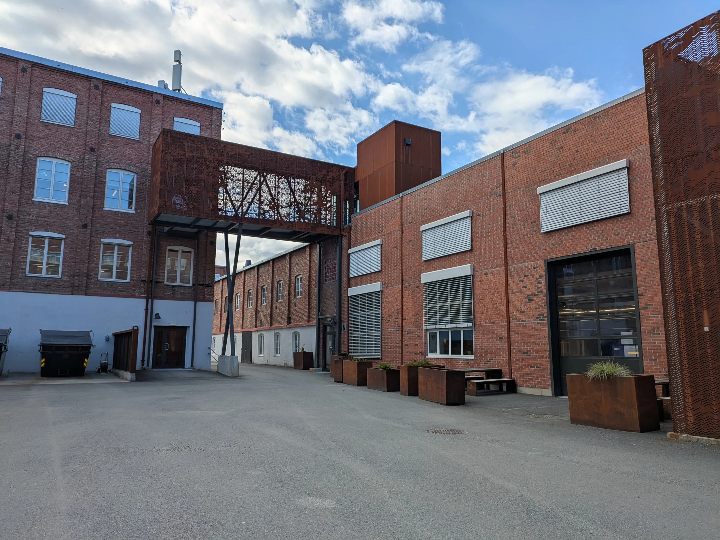Utsiden av Mustad Næringspark