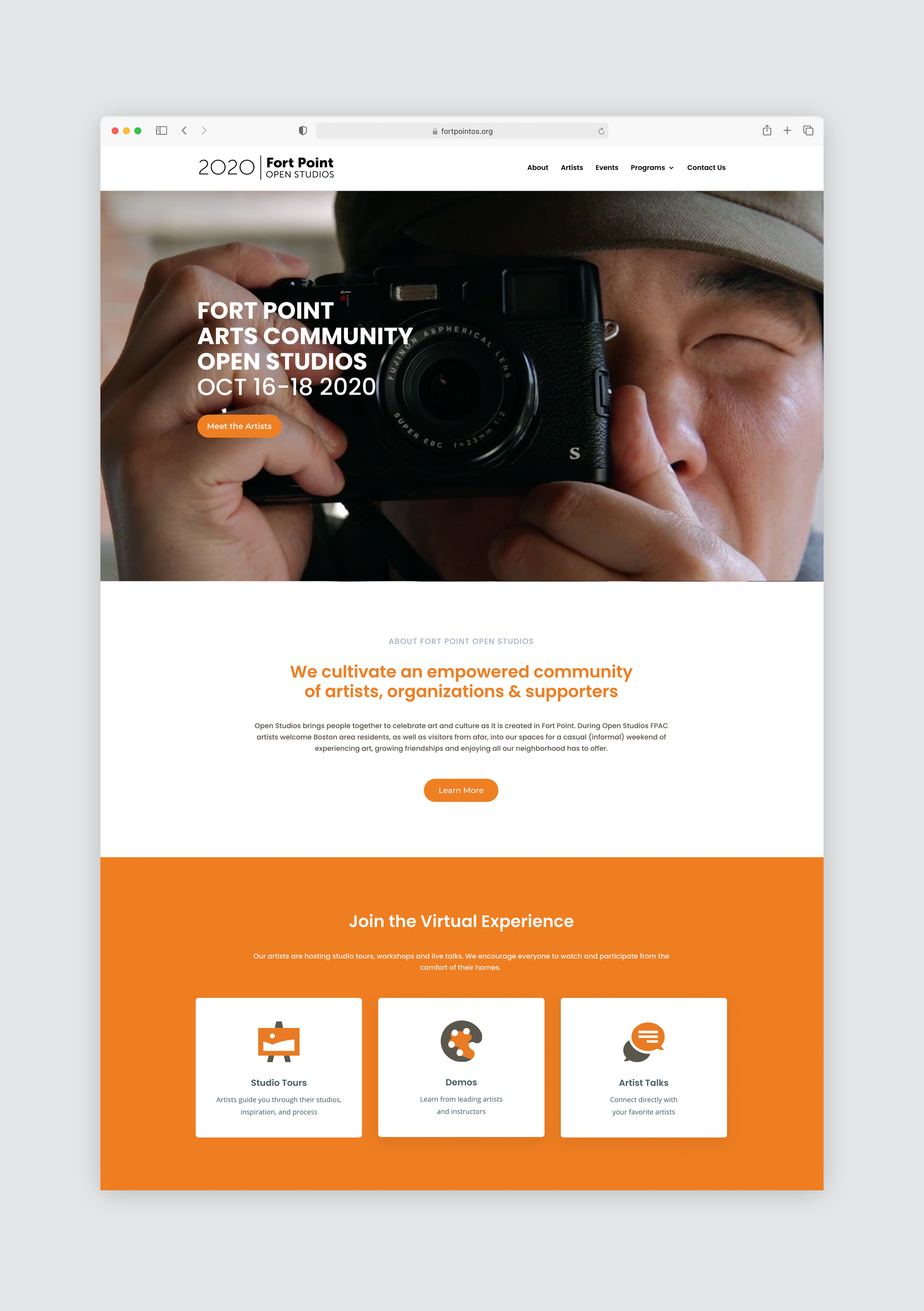 fort point open studios homepage