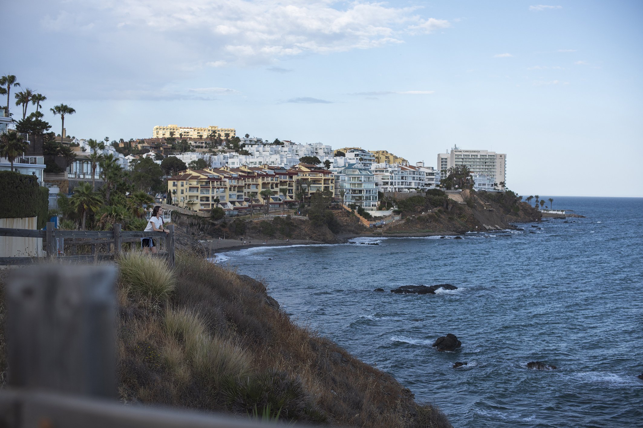 sesión de fotos en playa de Benalmádena Málaga Costa del Sol
