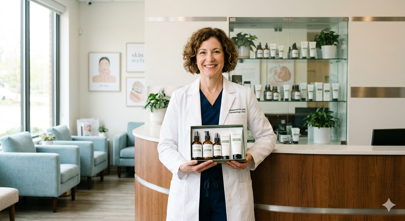 business diversification skin care doctor dermatologist brand