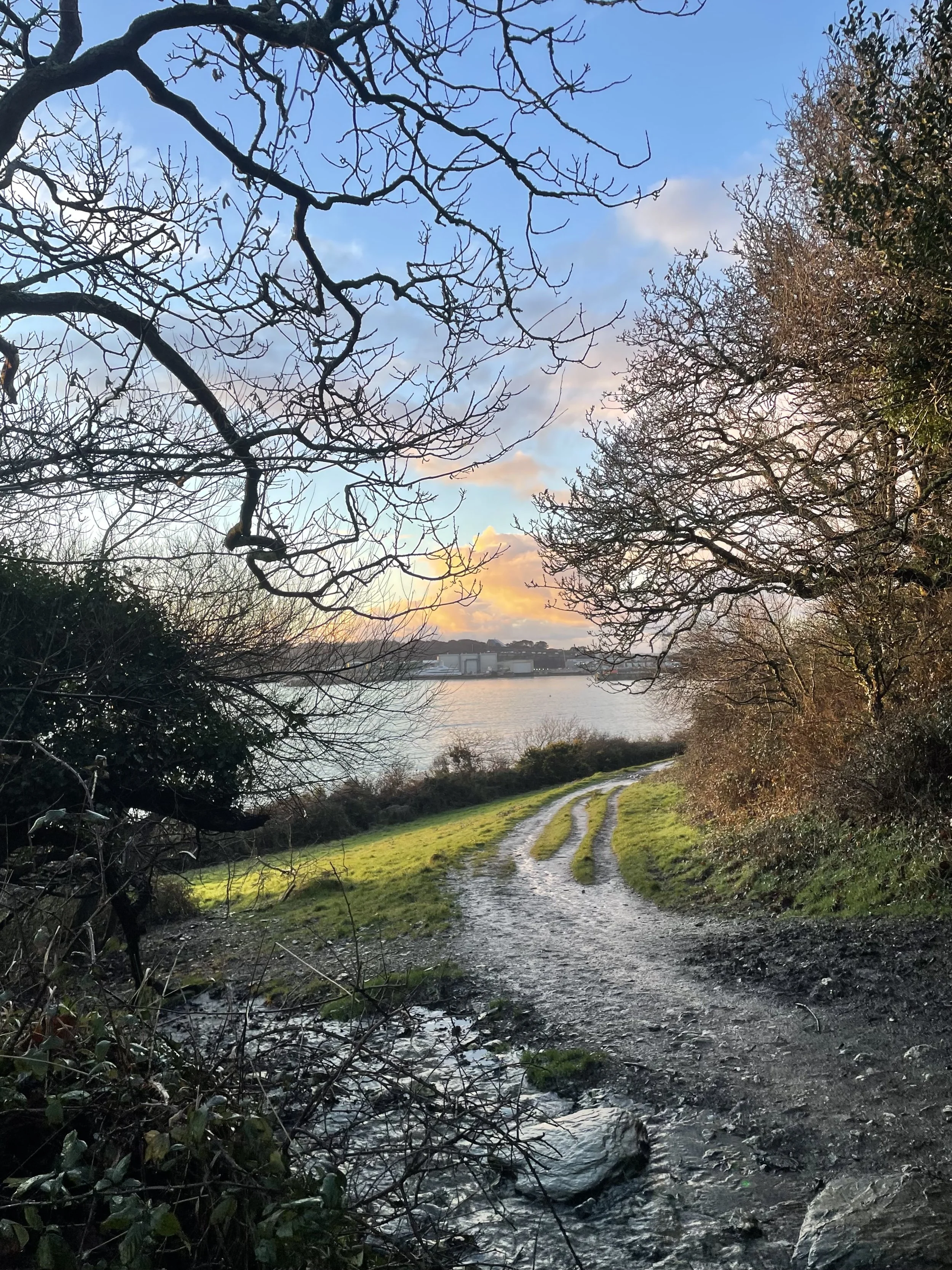 Flushing View at sunrise