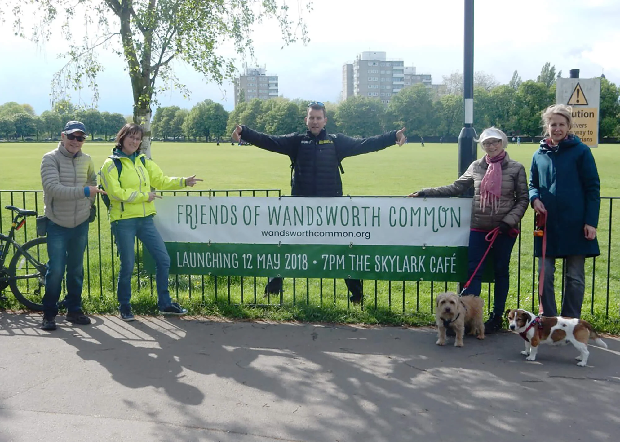 Friends of Wandsworth Common Banner