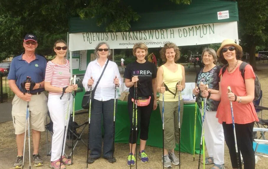 Wandsworth Common Nordic Walking