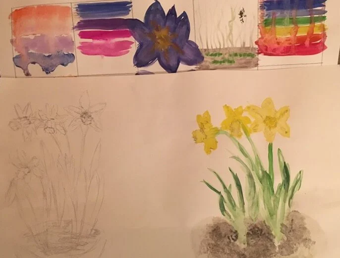 Budding artists herald spring