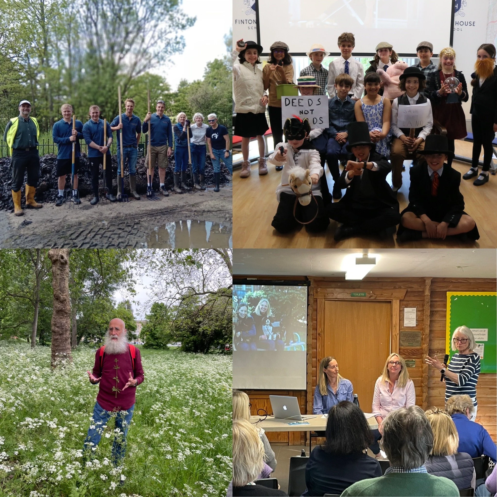 May round-up: Walks, talks, assemblies, volunteering - and a film