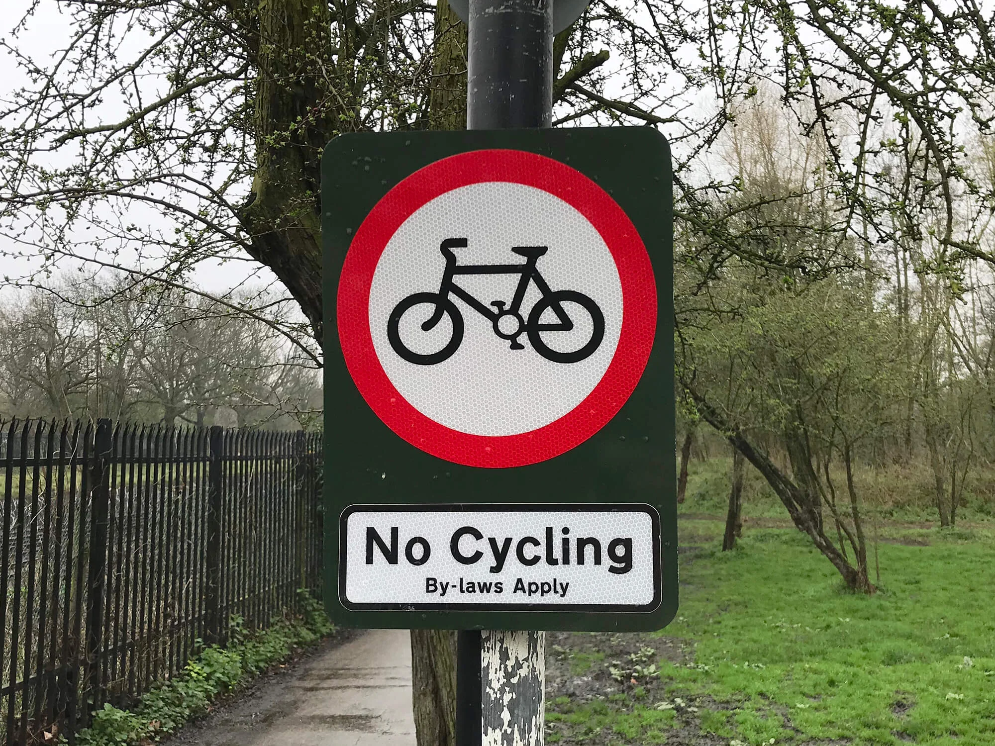 No cycling