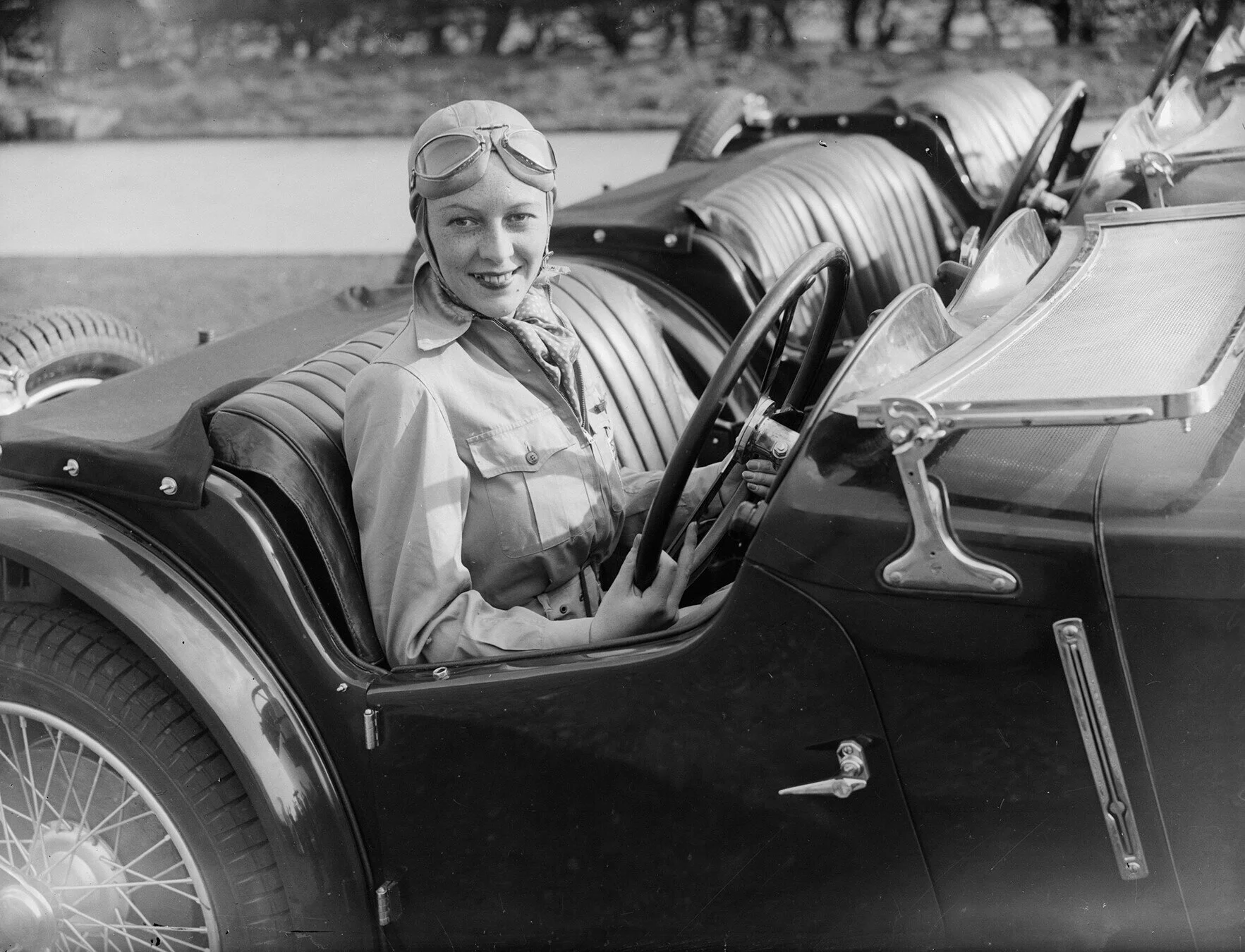 Intrepid female racer - ahead of her time