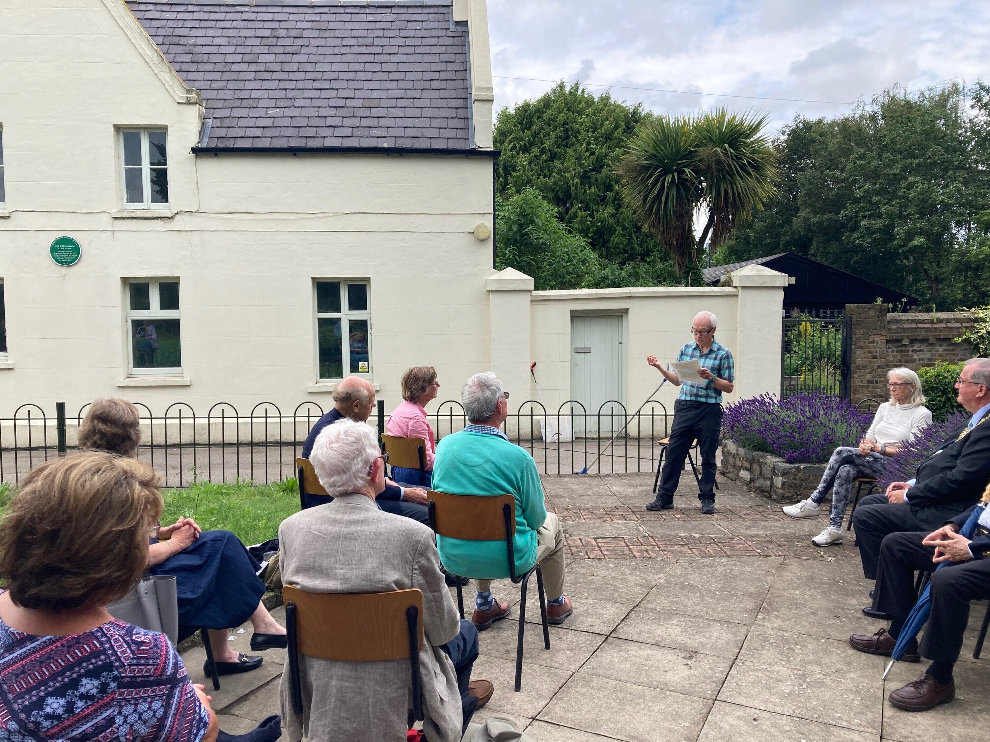July 12 green plaque unveiling - Remarks by Richard Fox