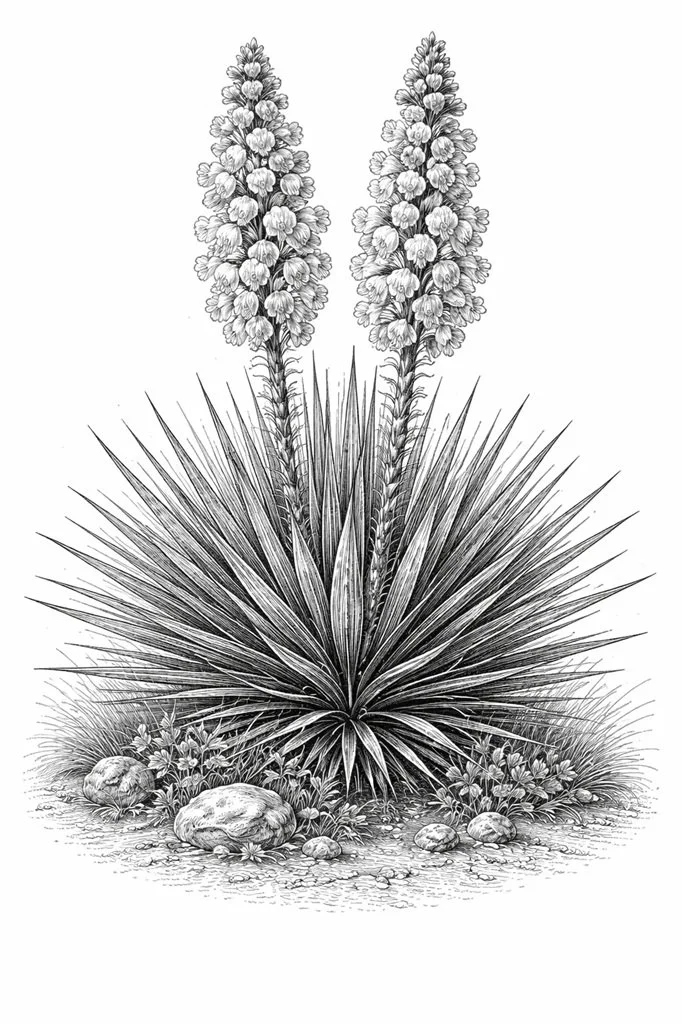 Yuccca Plant, Desert Resilience Counseling Santa Fe, NM Art Therapy Horticcultural Therapy Cognitive behavioral Therapy, Danielle Simmons, LPCCC, LPAT