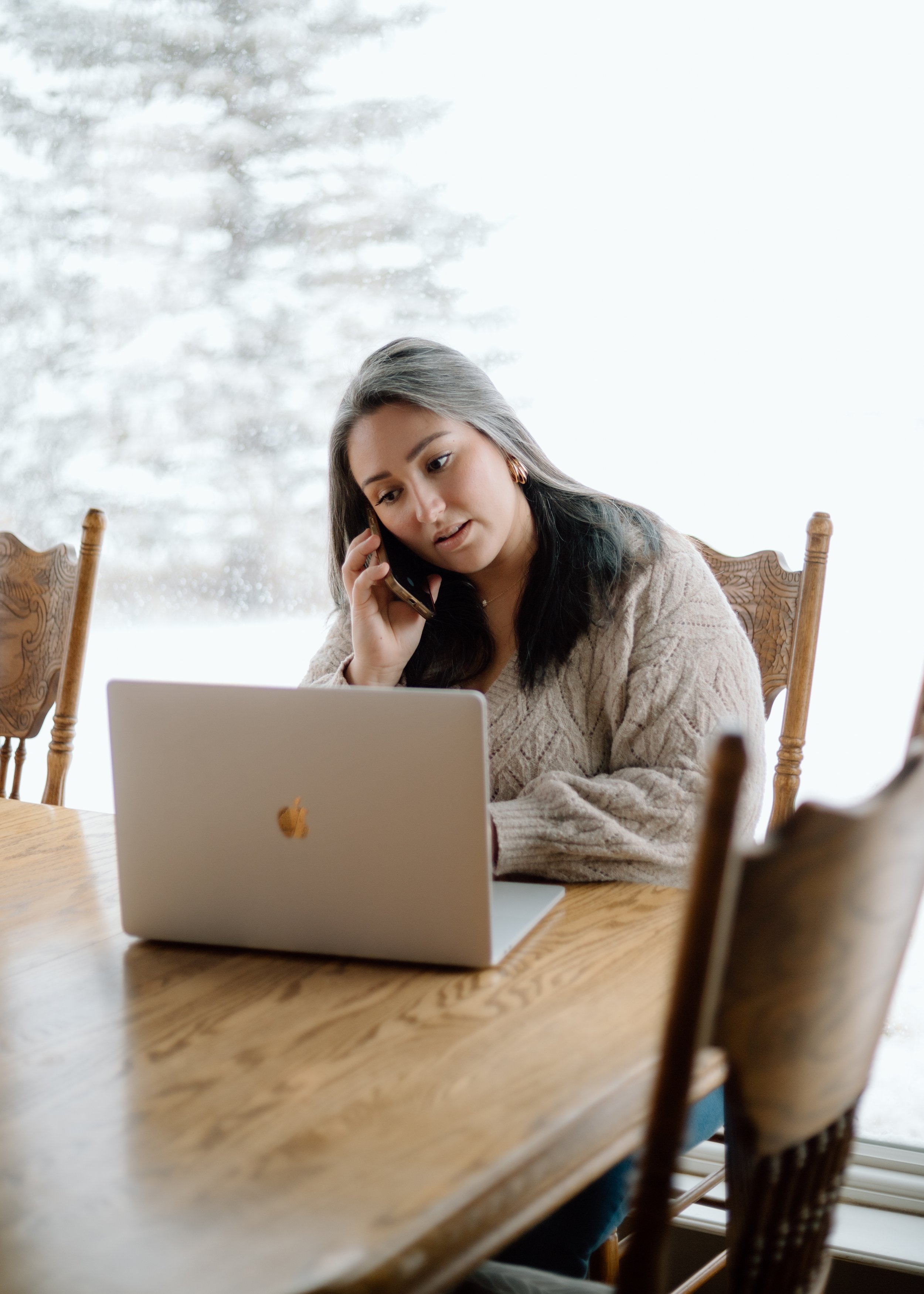 Shaylee Hancock, owner of Bouncin Boujee modern bounce house rentals in Laramie Wyoming
