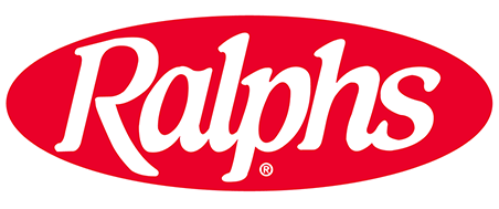 Ralph's logo with white text in a red oval background.