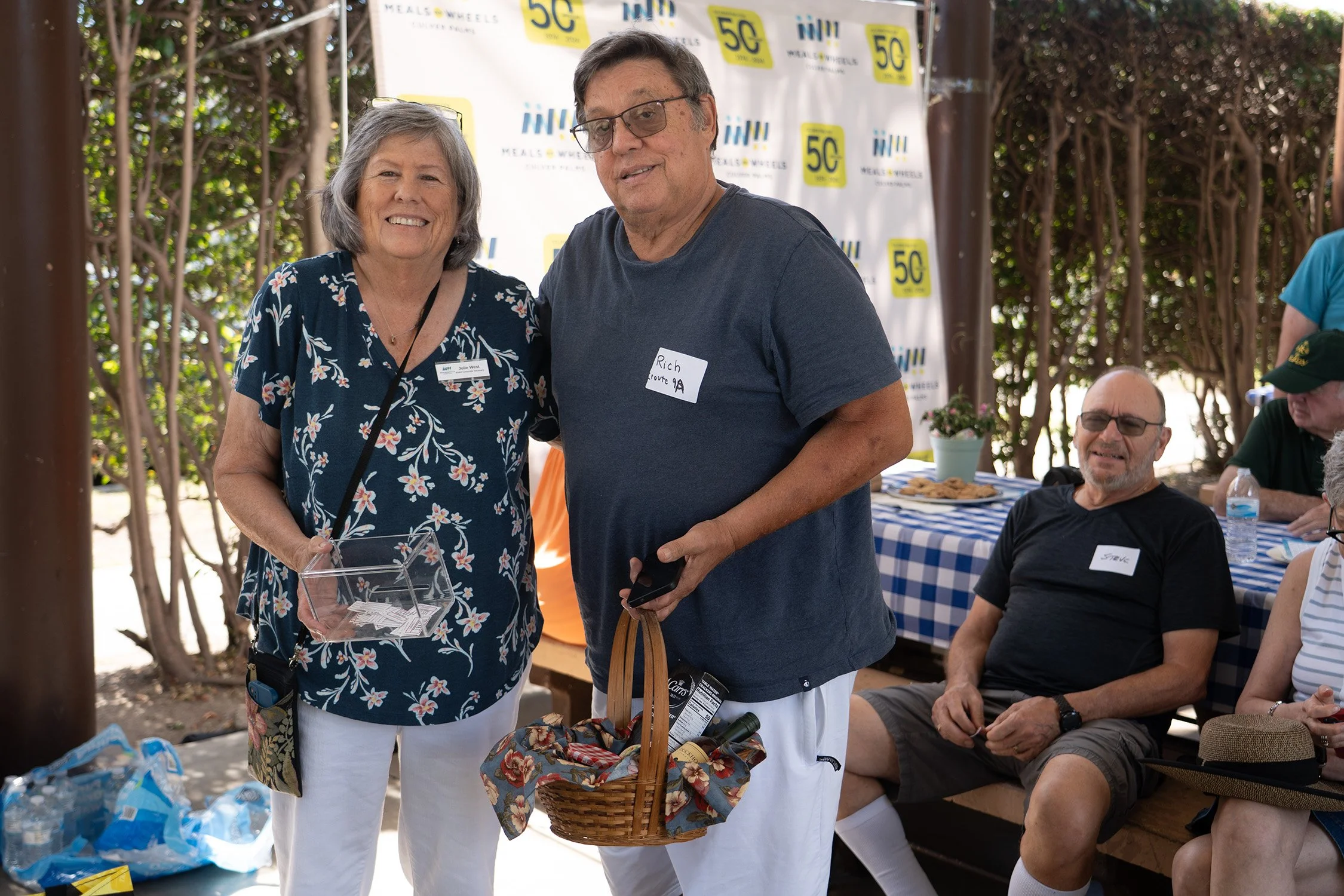 Julie and Rich Volunteer a winner.jpg