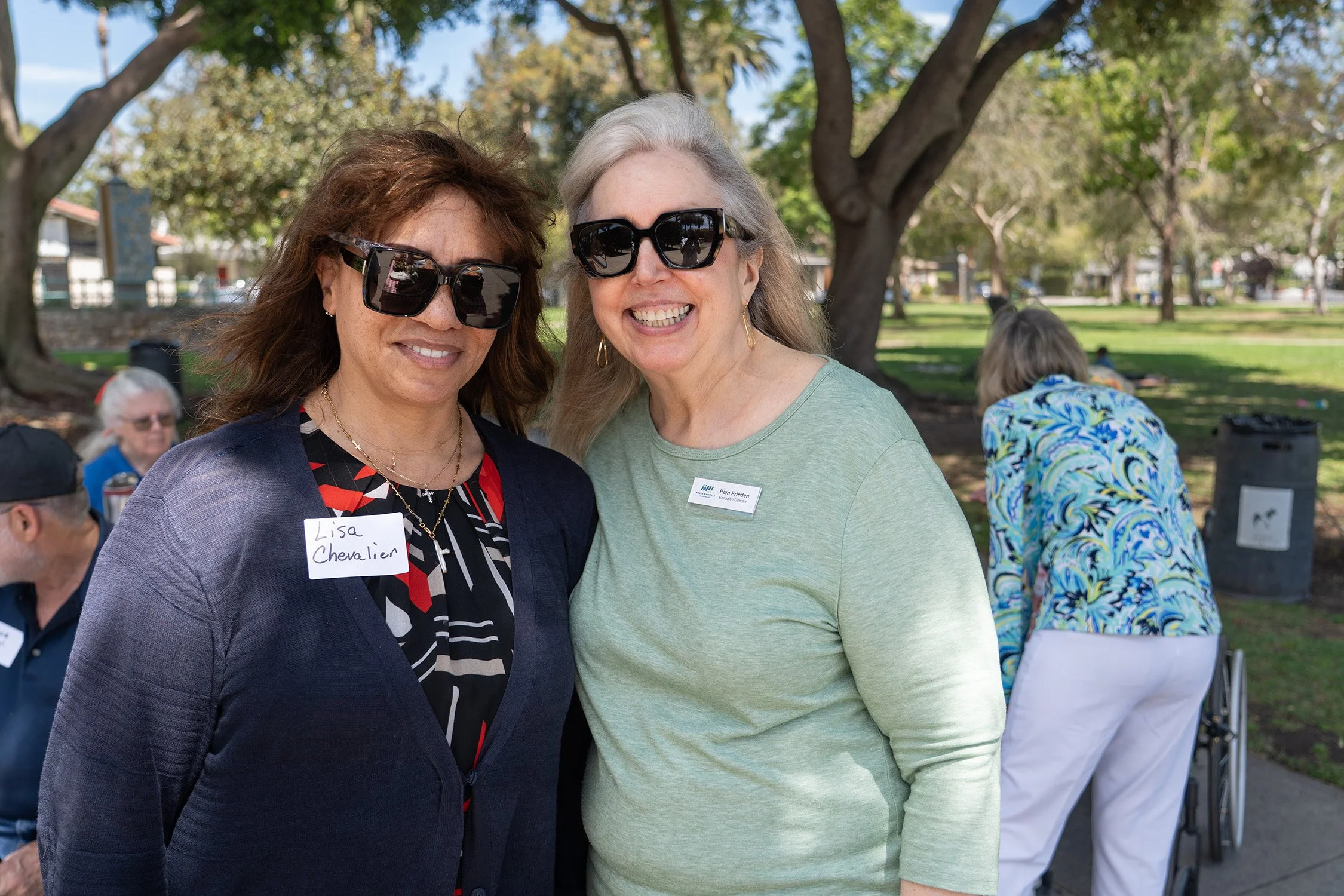 Lisa and ED Pam Frieden.jpg