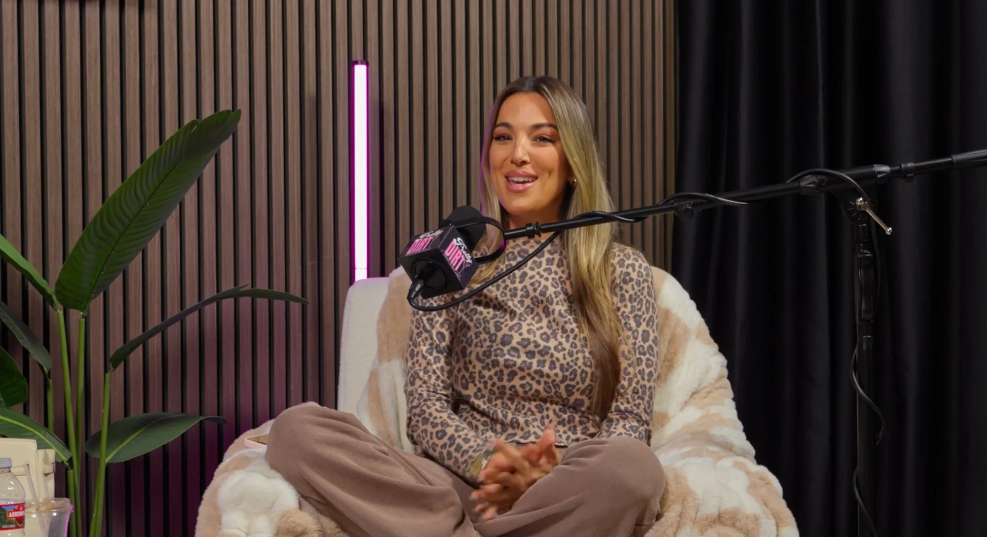 Pretty Dirty with Alex Hall episode shot  featuring host in studio setting