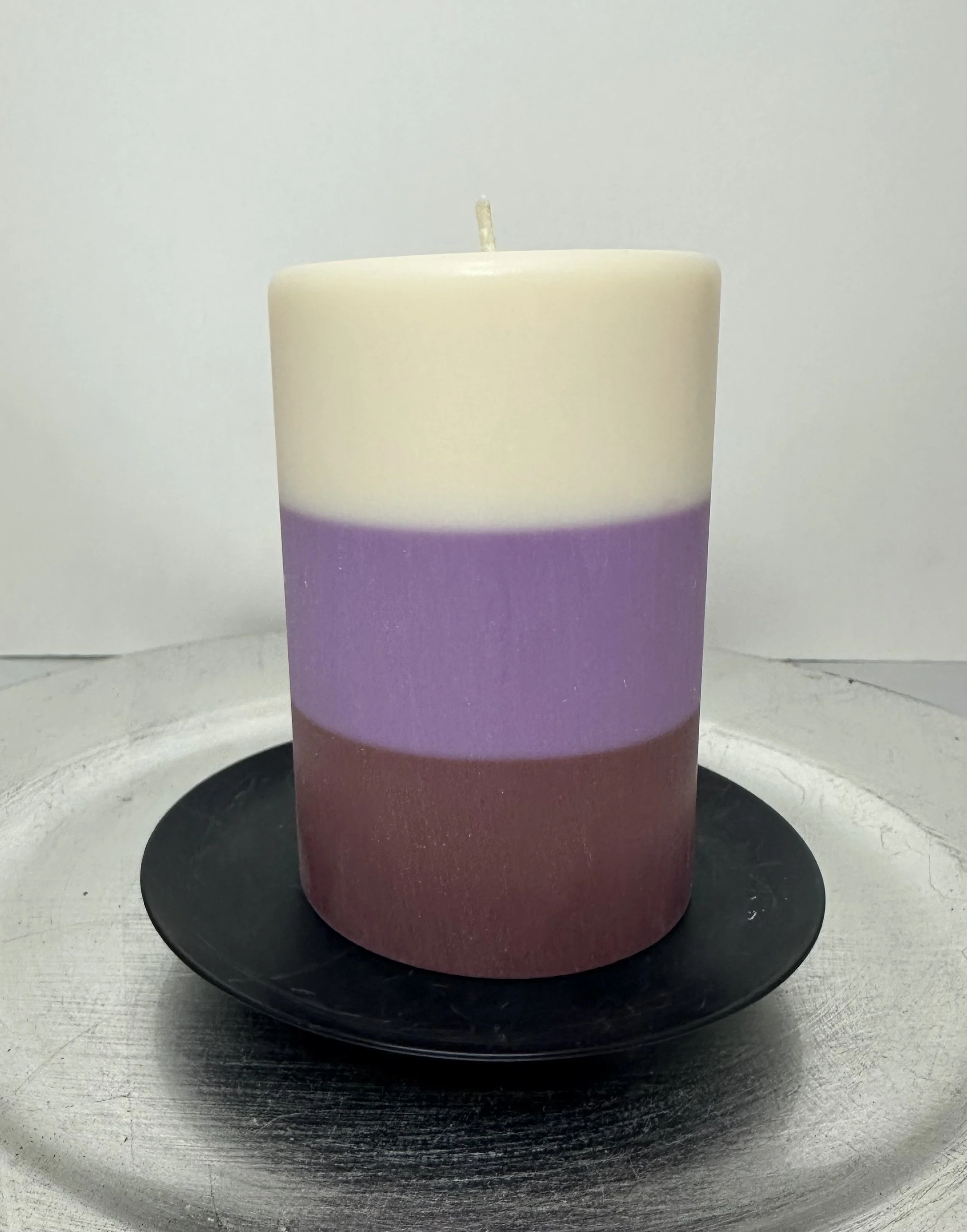 Blackberry, Saffron and Cedar - Pillar Candle