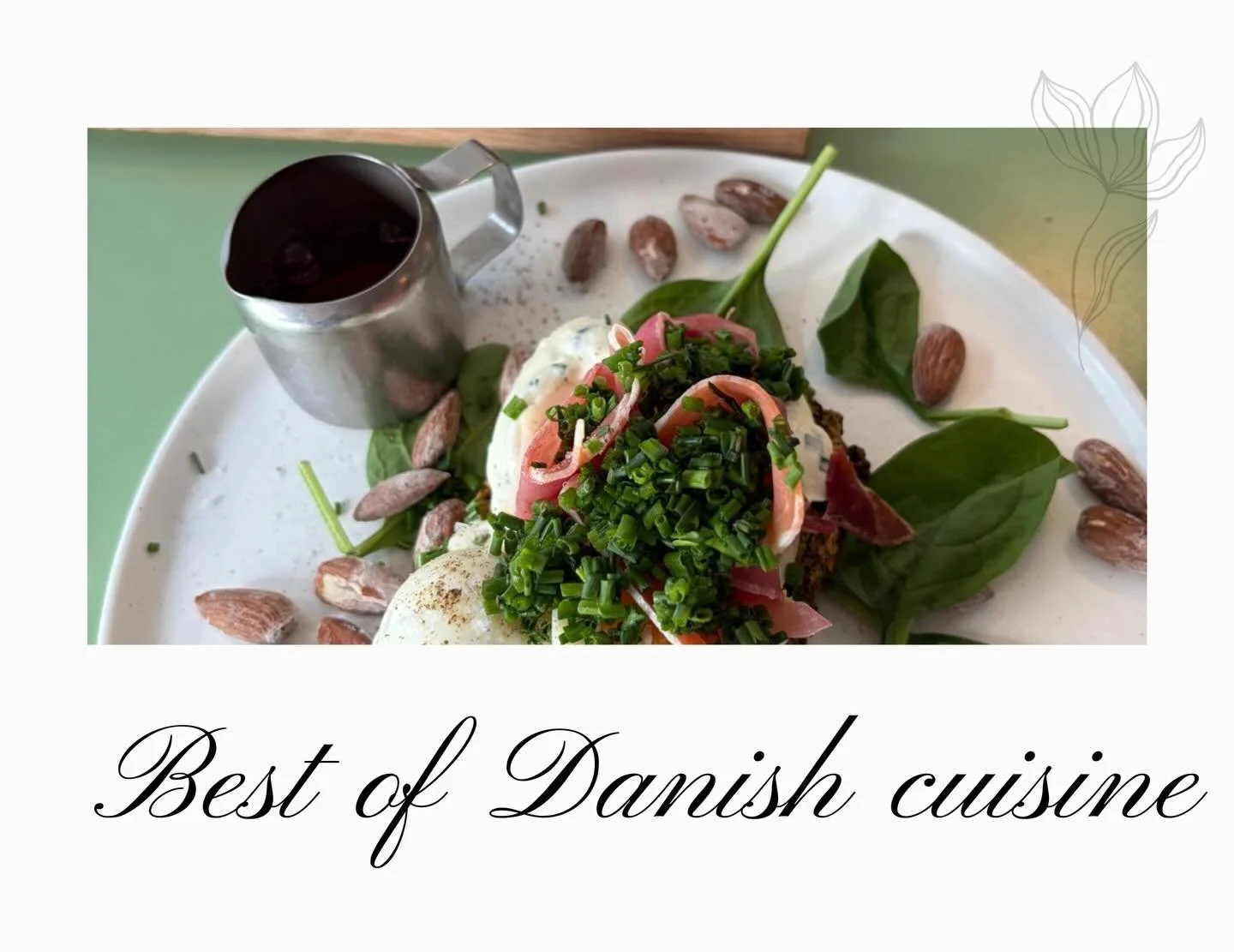 Denmark's culinary scene is celebrated worldwide, emphasizing fresh, locally sourced, organic products and unique flavor combinations, all beautifully plated. 
@mefisto_aarhus @restauranthavnaer @teaterbodega @stockflethdeli @restaurant_haervaerk @em